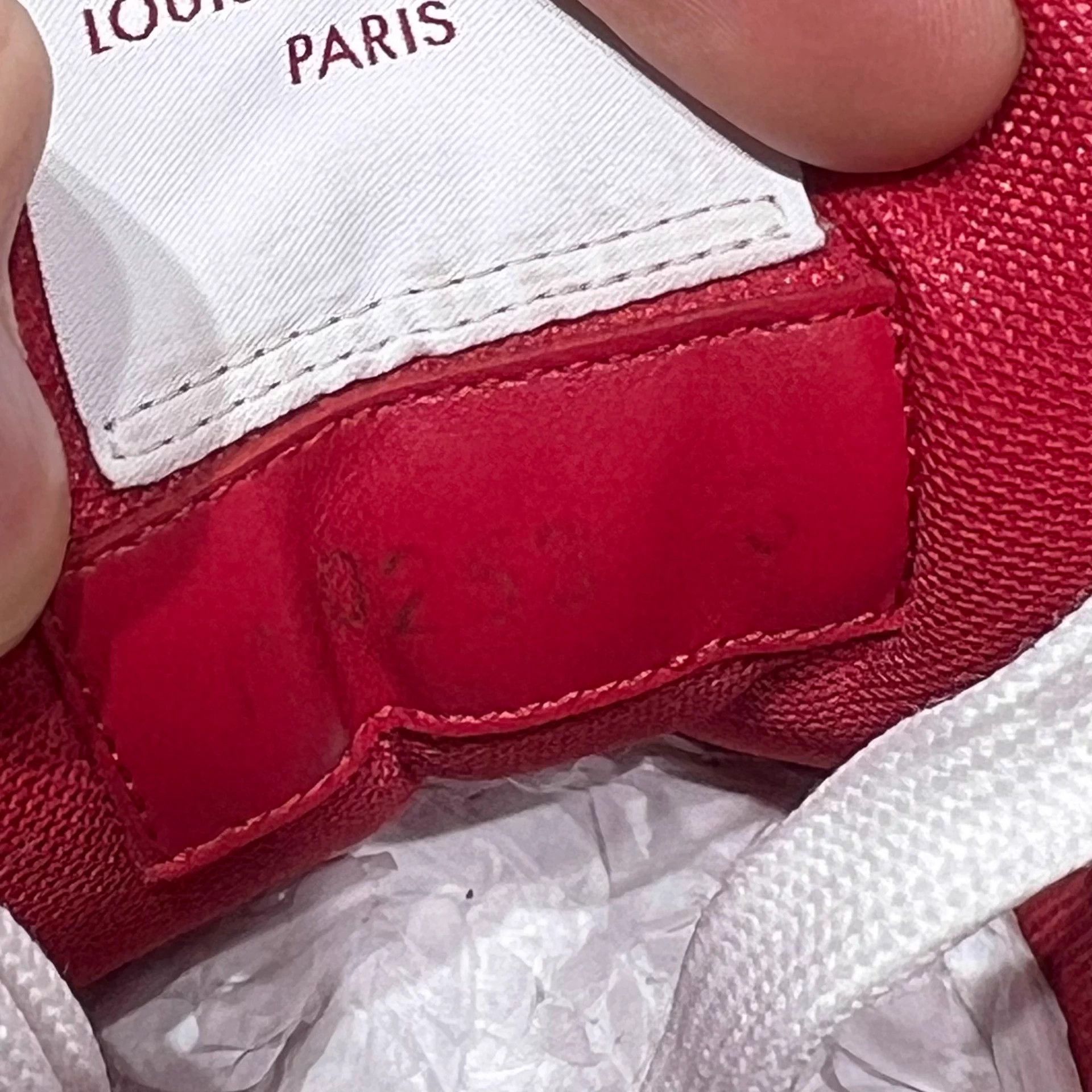Louis Vuitton LV Trainer White/Red Velcro UK3/37 Size US 6 / IT 36 - 8 Thumbnail