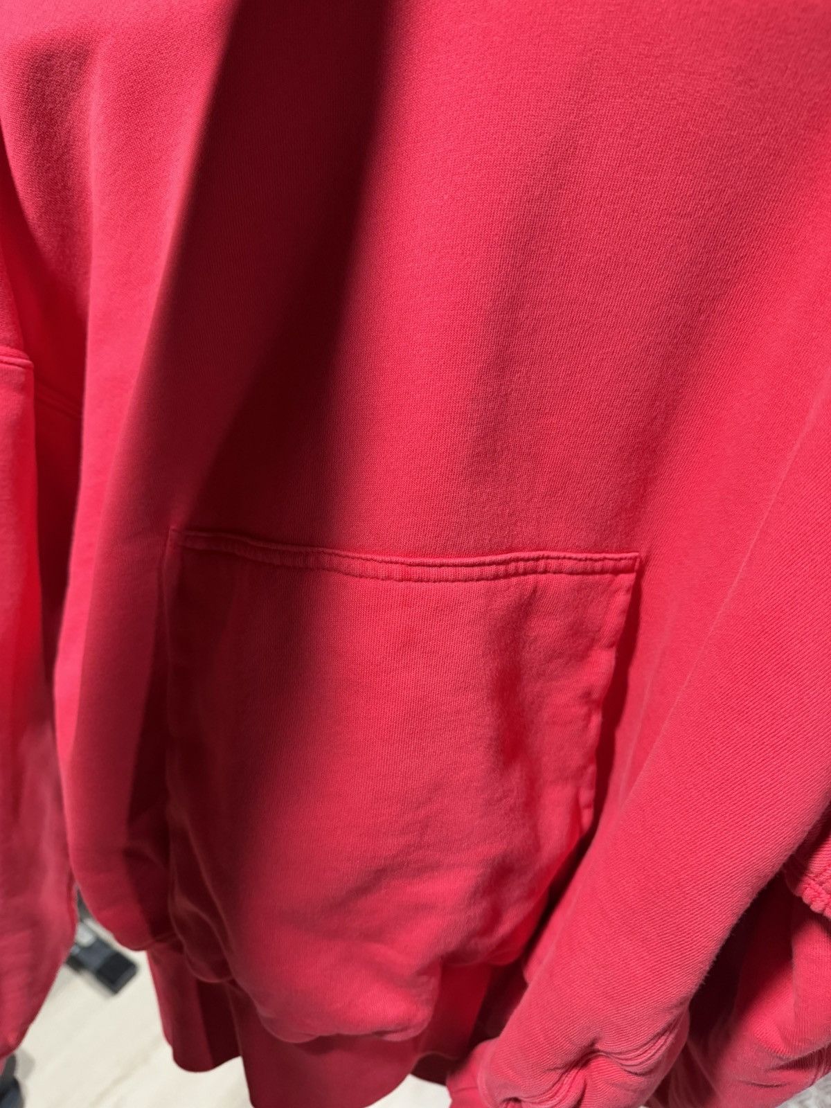 Gap × Yeezy Yeezy Gap Kanye West Ye Red Double Layered Perfect Hoodie M Size US M / EU 48-50 / 2 - 15 Thumbnail
