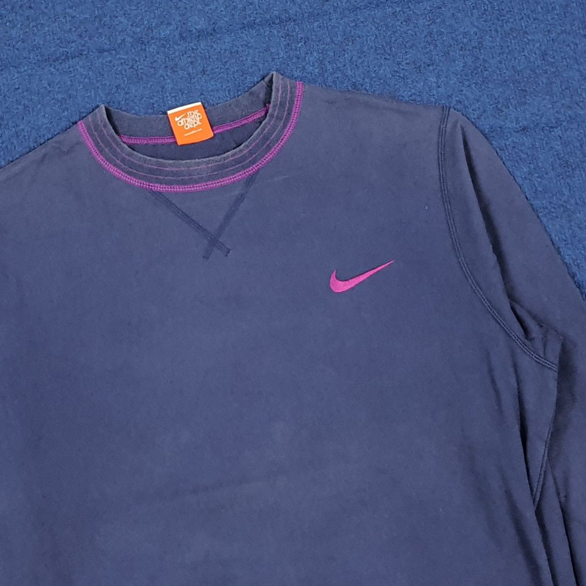 Nike Vintage Nike Streetwear Long Sleeve Shirt C308N10 Size US L / EU 52-54 / 3 - 2 Thumbnail