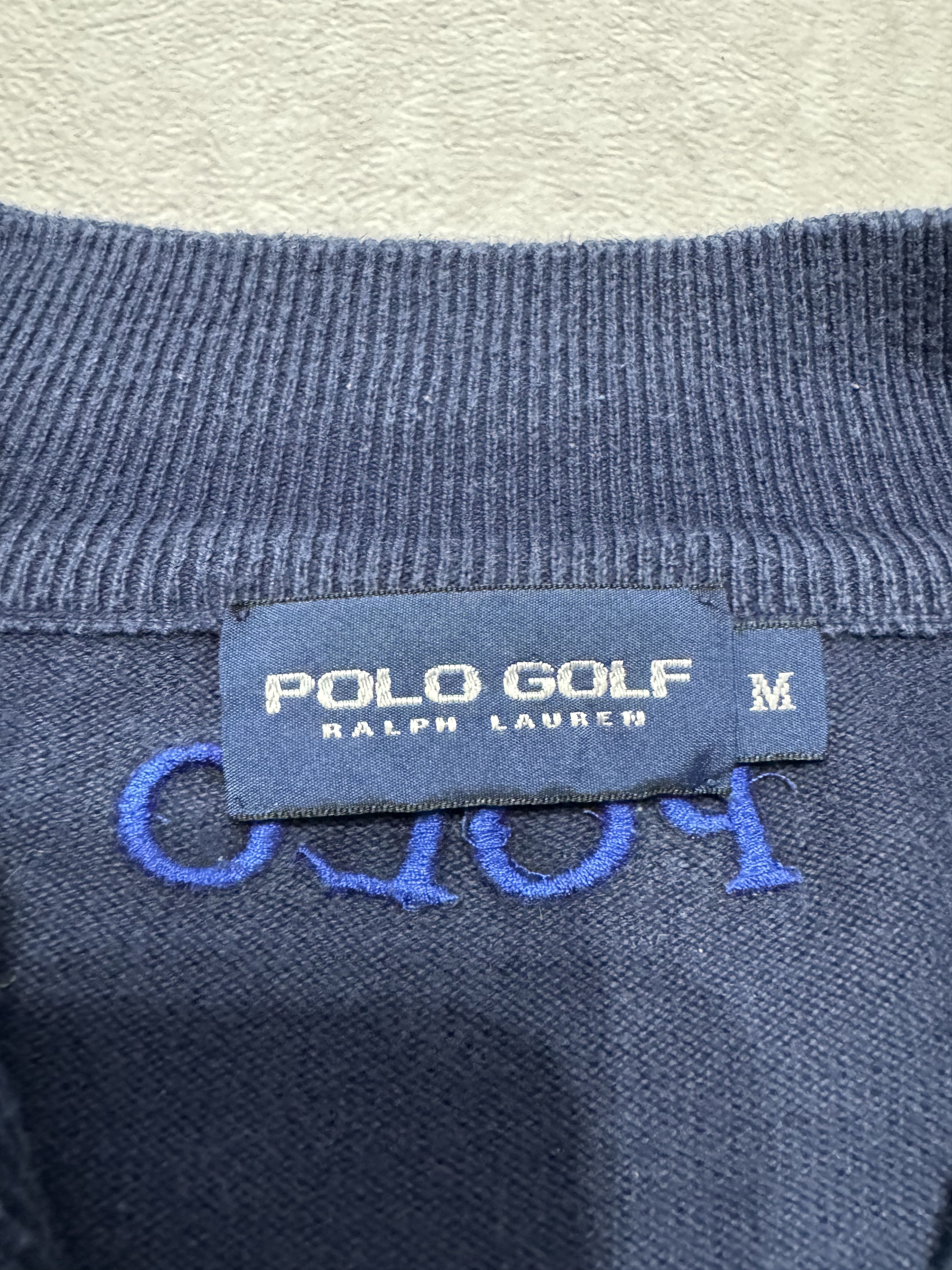Polo Ralph Lauren Vintage Polo Ralph Lauren Golf full zip sweater sweatshirt Size US M / EU 48-50 / 2 - 9 Thumbnail