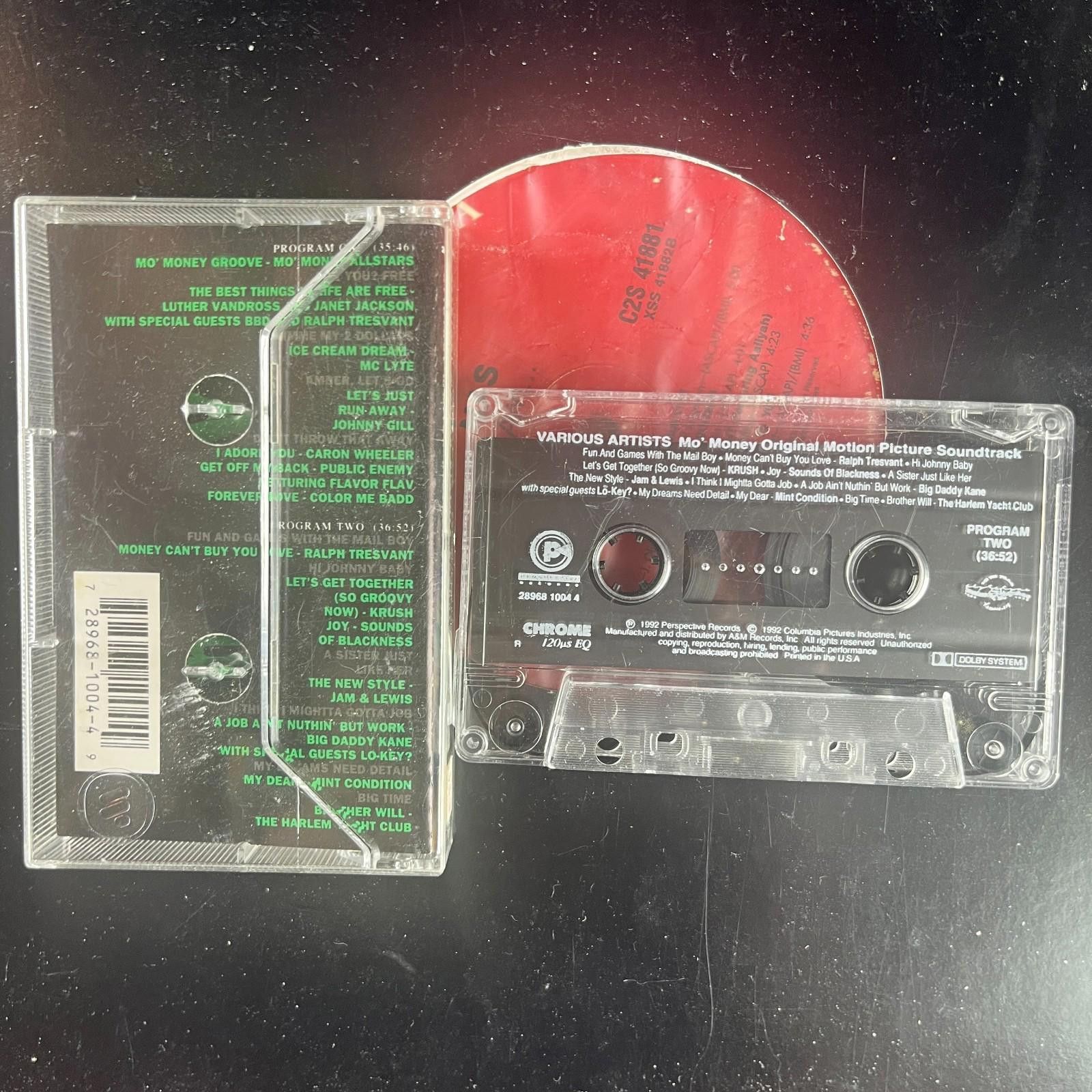 Other Mo' Money Movie Soundtrack Cassette 1992 Perspective Size ONE SIZE - 2 Thumbnail