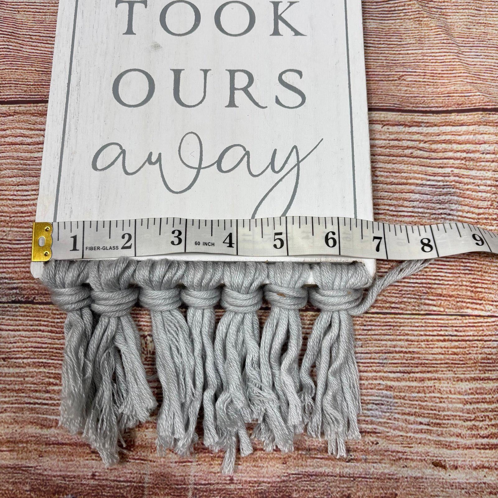 Other Decorative Wall Hanging with Inspirational Quote Size ONE SIZE - 2 Thumbnail
