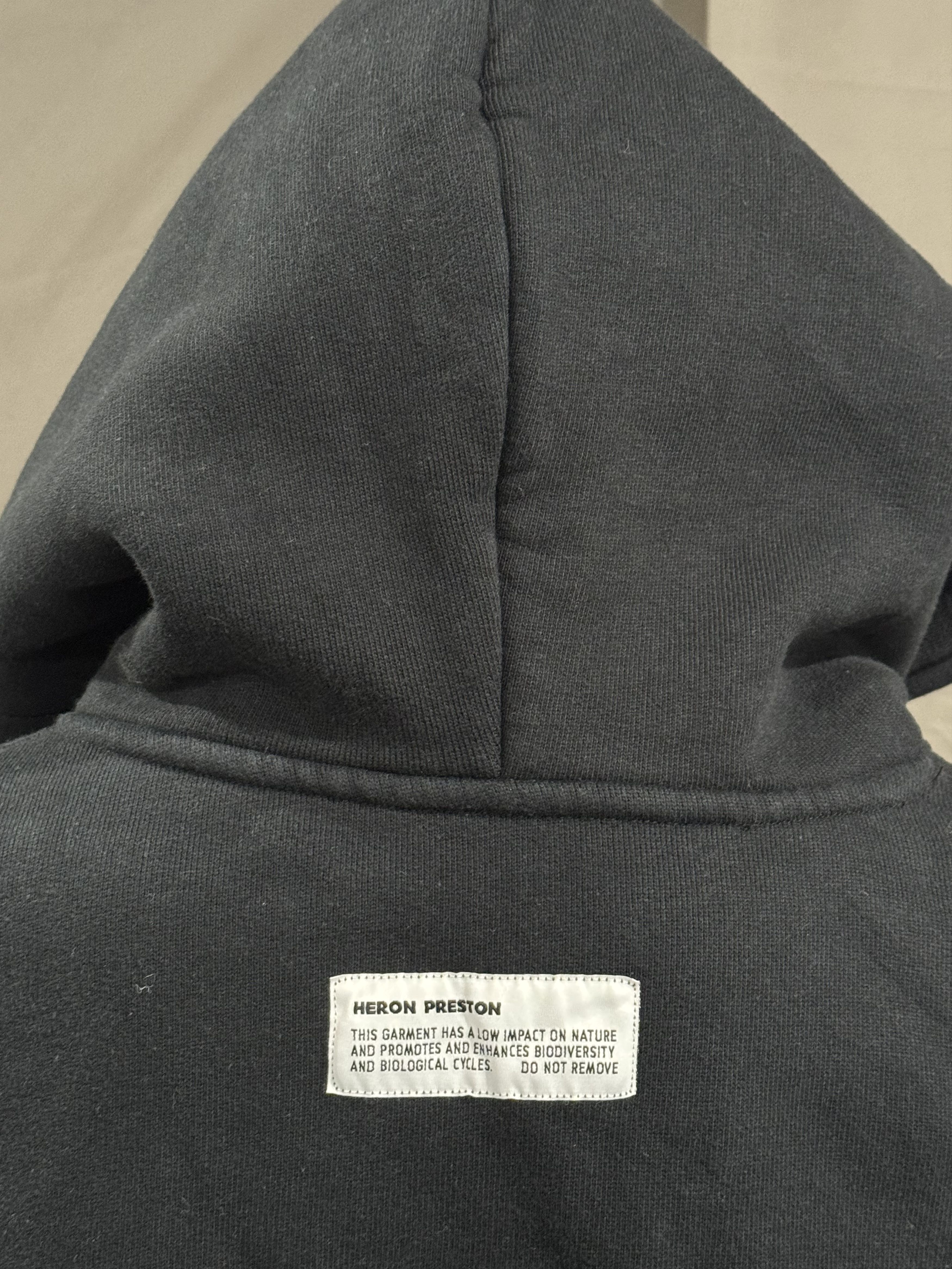 Heron Preston Heron Preston HP Brush Black Hoodie size Small Size US S / EU 44-46 / 1 - 7 Thumbnail