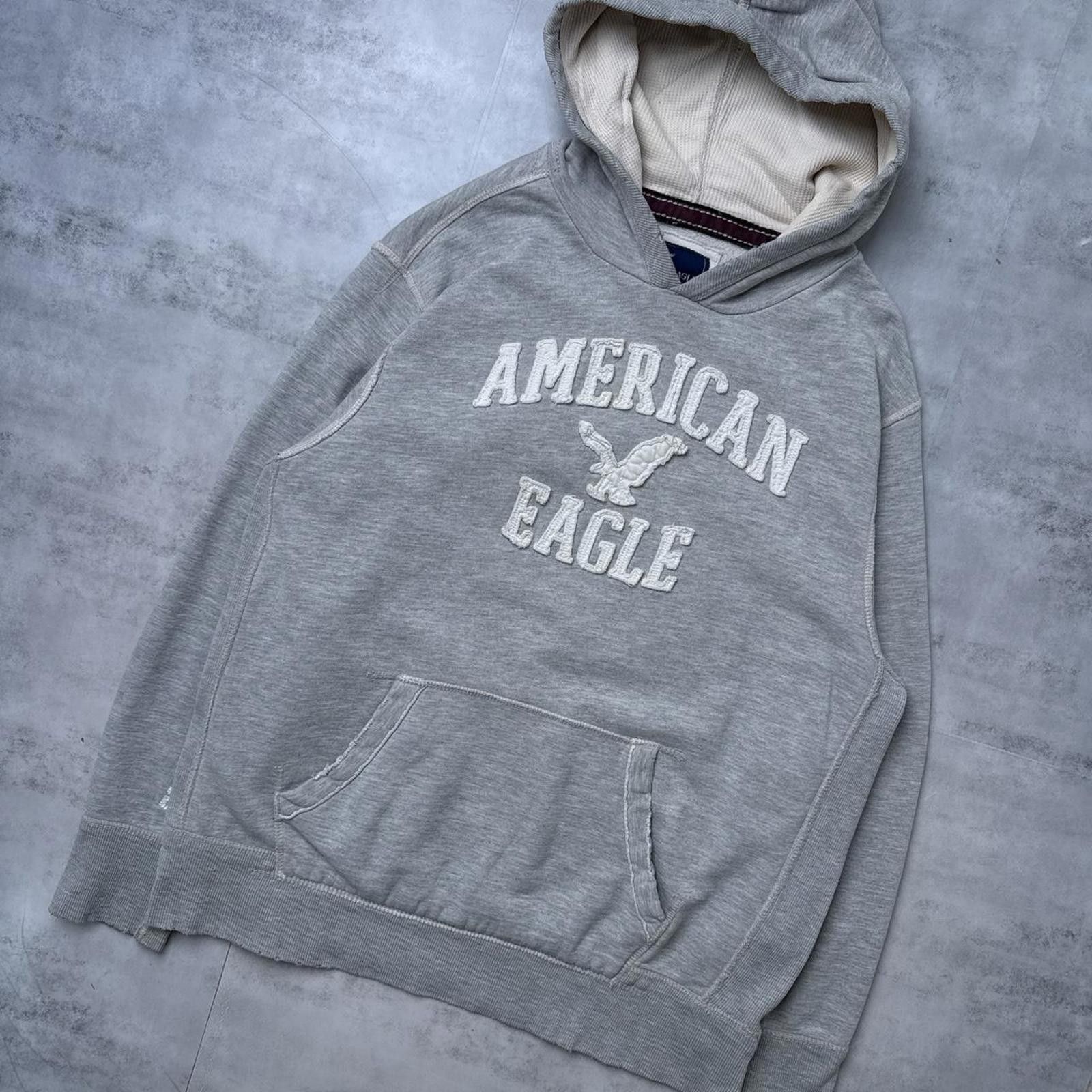 American Eagle Outfitters Y2K American Eagle 00s Hoodie Grunge Jacket Size US XL / EU 56 / 4 - 4 Thumbnail