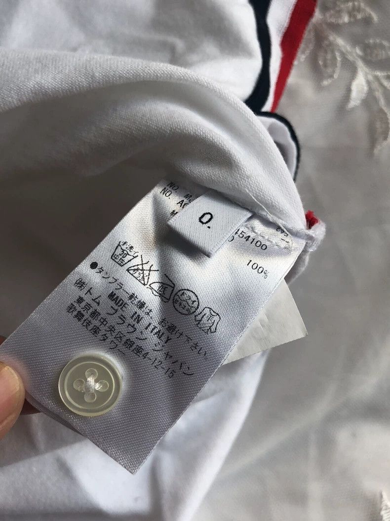 Thom Browne Thom Browne size0 Striped long-sleeved T-shirt Size US XS / EU 42 / 0 - 5 Thumbnail