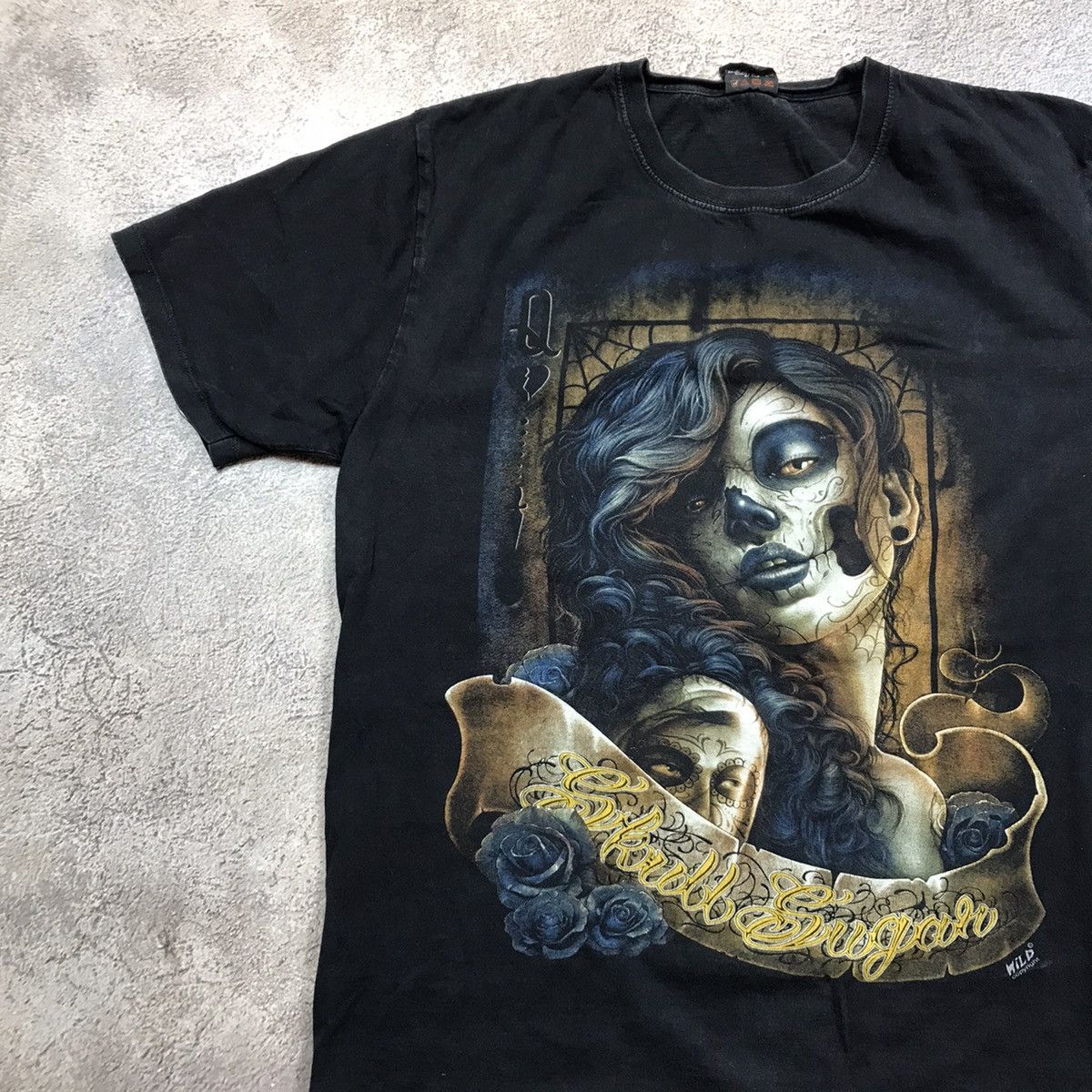 Vintage Vintage Y2K Graphic Tee Skull Horror Dark Aesthetic Skate XL Size US XL / EU 56 / 4 - 2 Thumbnail
