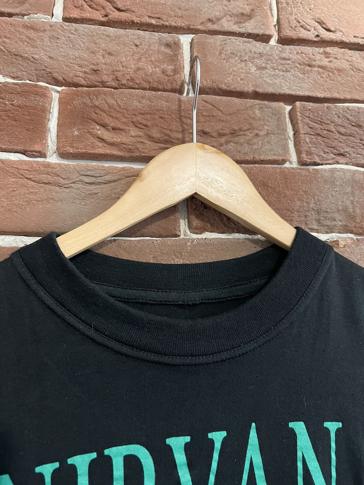Band Tees Vintage 90s Kurt Cobain Band Tee Nirvana Grunge Print Rare Size US L / EU 52-54 / 3 - 4 Thumbnail