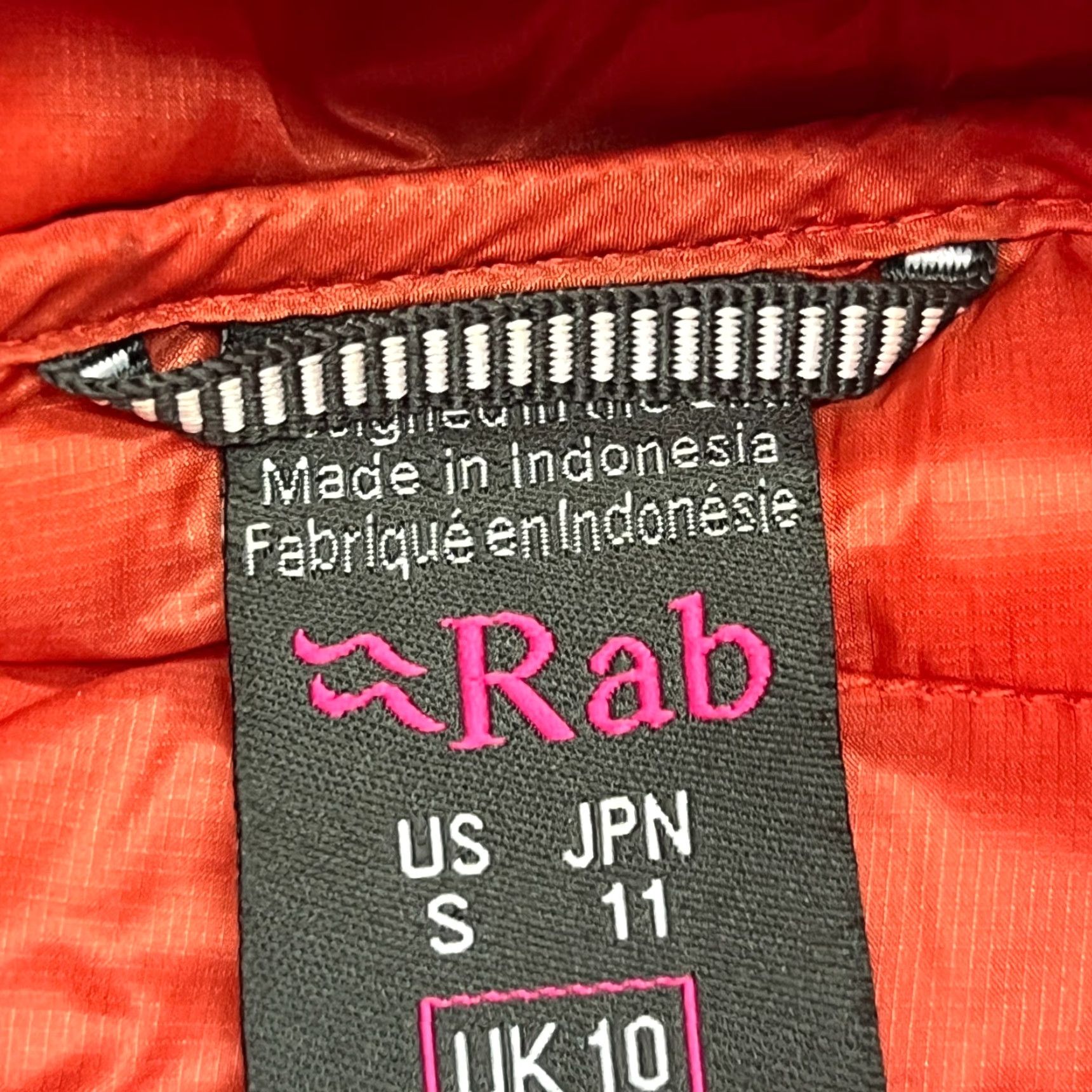 Rab RAB Cirrus Flex Hoody Jacket Womens Small Red Primaloft Perfex Puffer Hooded Zip Long Sleeve Casual Womens Jacket Size S / US 4 / IT 40 - 6 Thumbnail