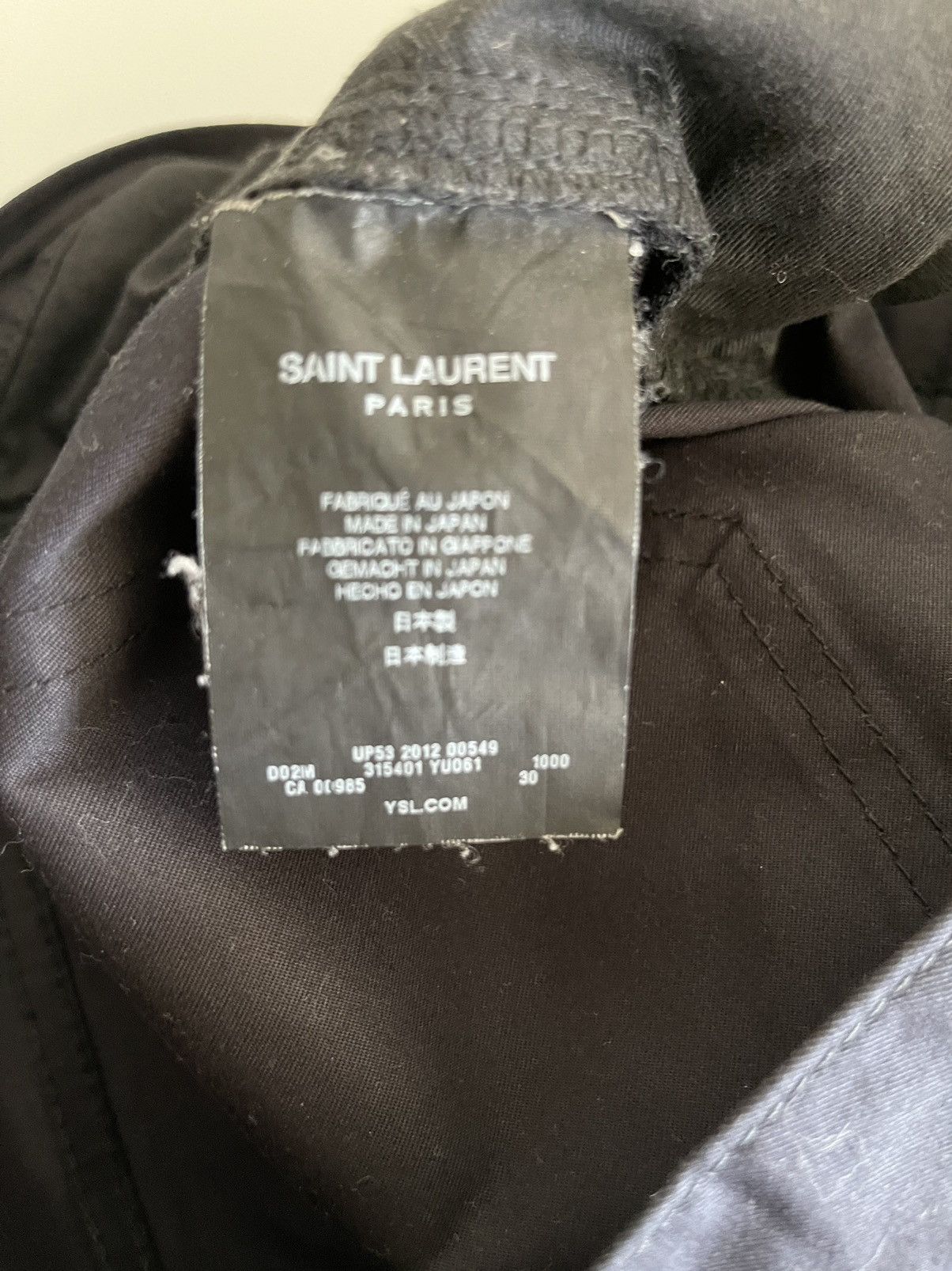 Saint Laurent Paris SLP 13SS Cropped Jeans Size US 30 / EU 46 - 4 Thumbnail