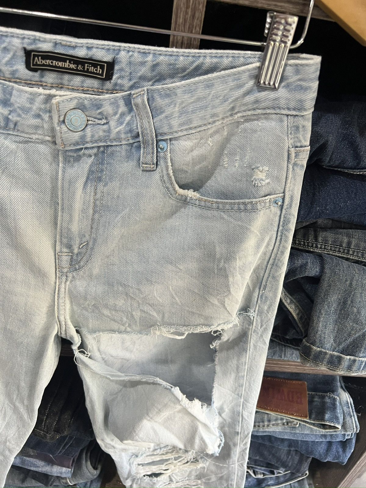 Abercrombie & Fitch 🔥Abercrombie & Fitch Signature Collection Distressed Denim Size US 29 - 7 Thumbnail