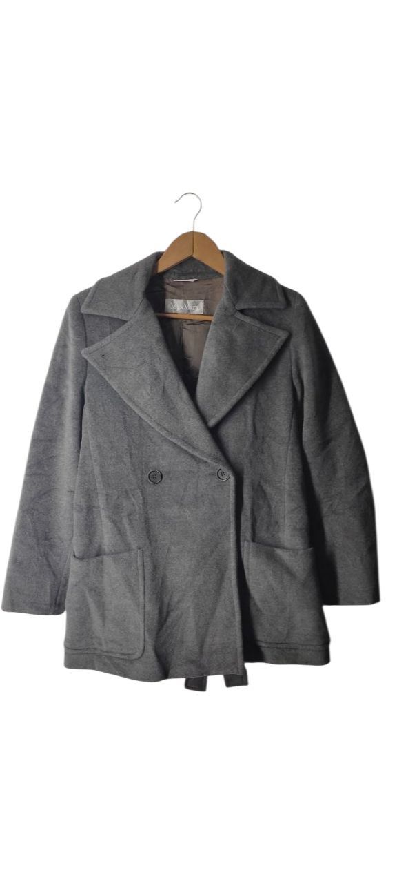 Max Mara MAX MARA STUDIO PEACOAT WOOL JACKET Size M / US 6-8 / IT 42-44 - 12 Thumbnail