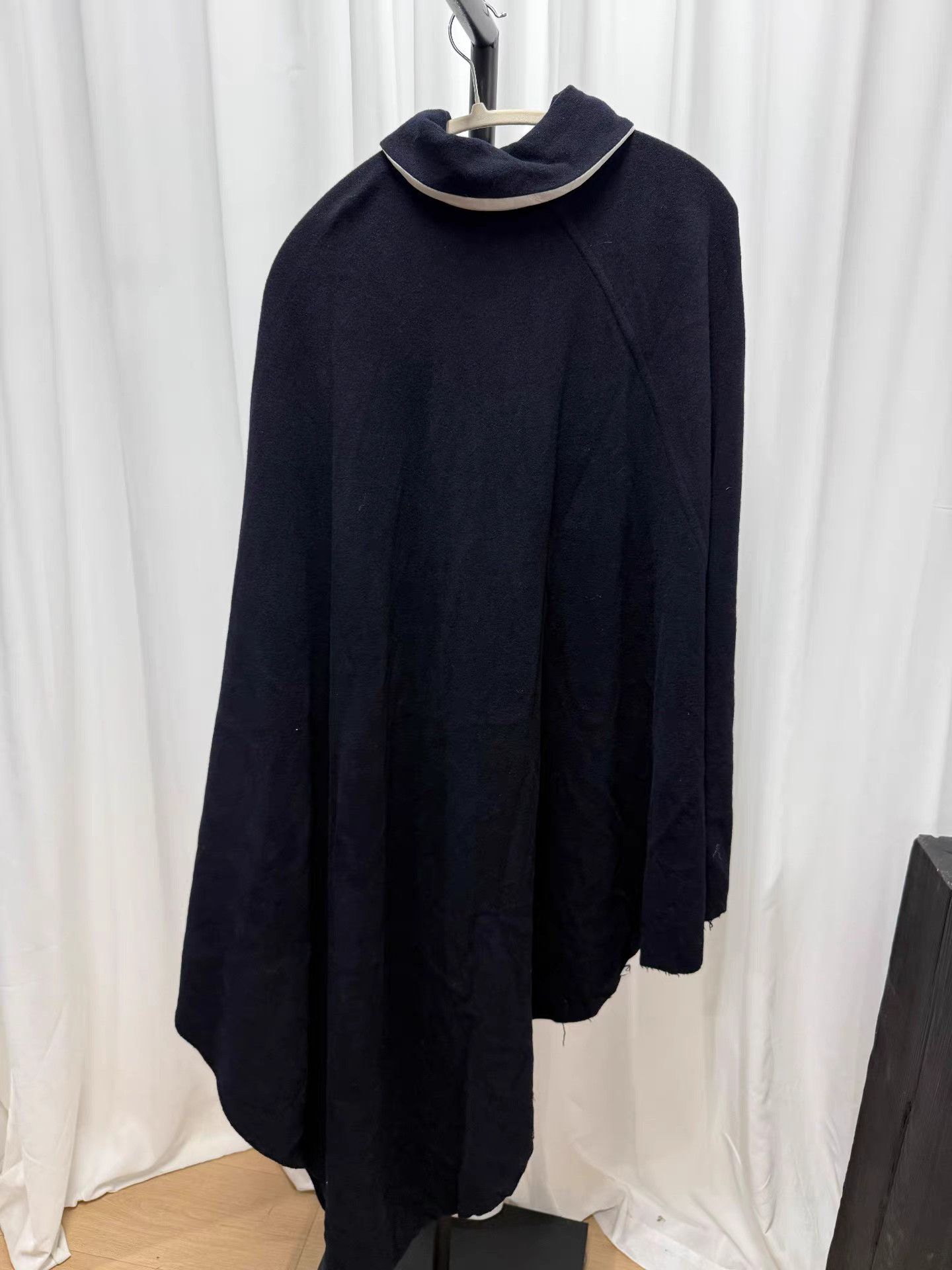 Yohji Yamamoto Yohji Yamamoto Archive Asymmetric Collar Cape Coat K20 Size M / US 6-8 / IT 42-44 - 7 Thumbnail