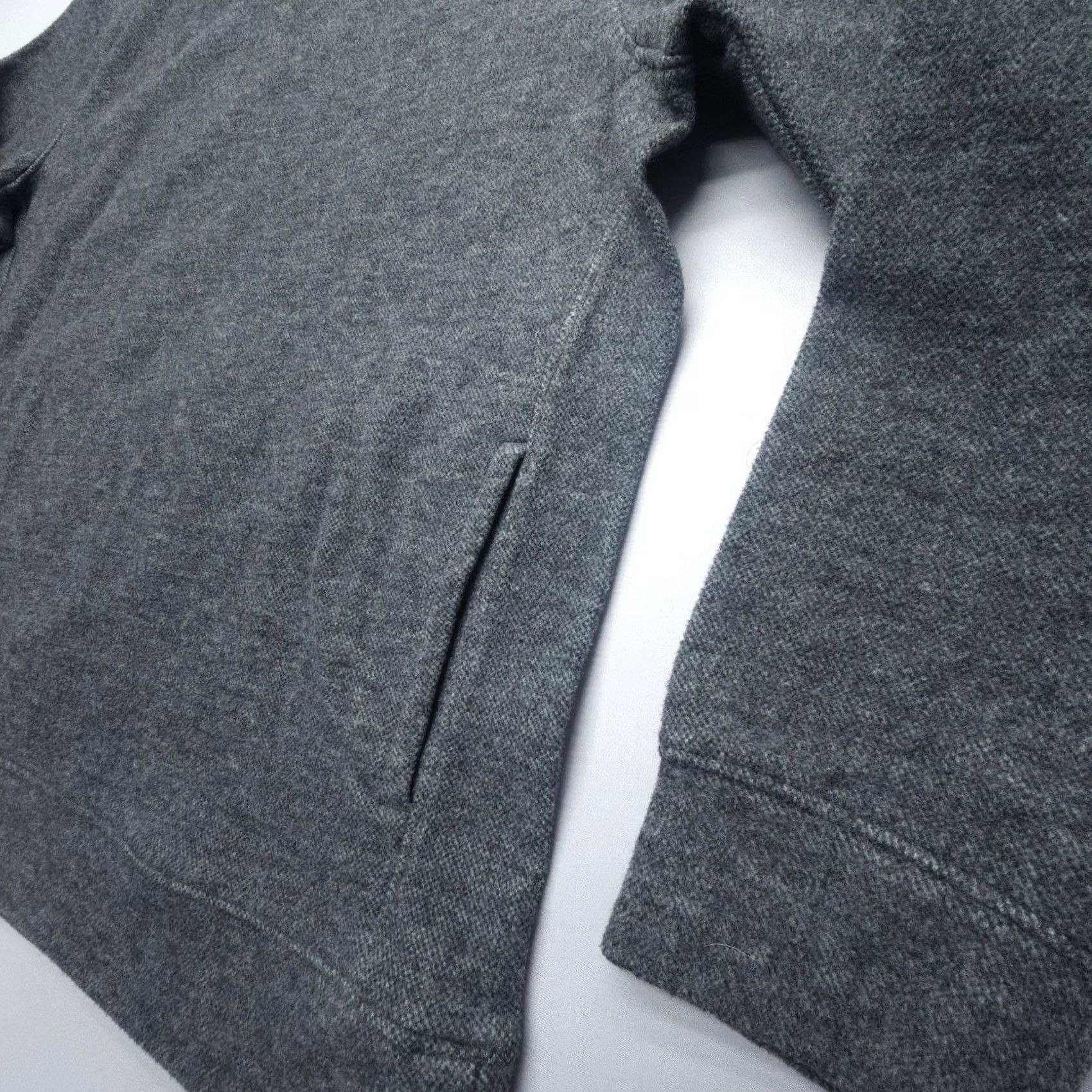 Vintage JACHS New York Wool Blend Sweater Hoodie Mens L Gray Knit Pullover with Pockets Logo Outdoor Knit Size US L / EU 52-54 / 3 - 5 Thumbnail