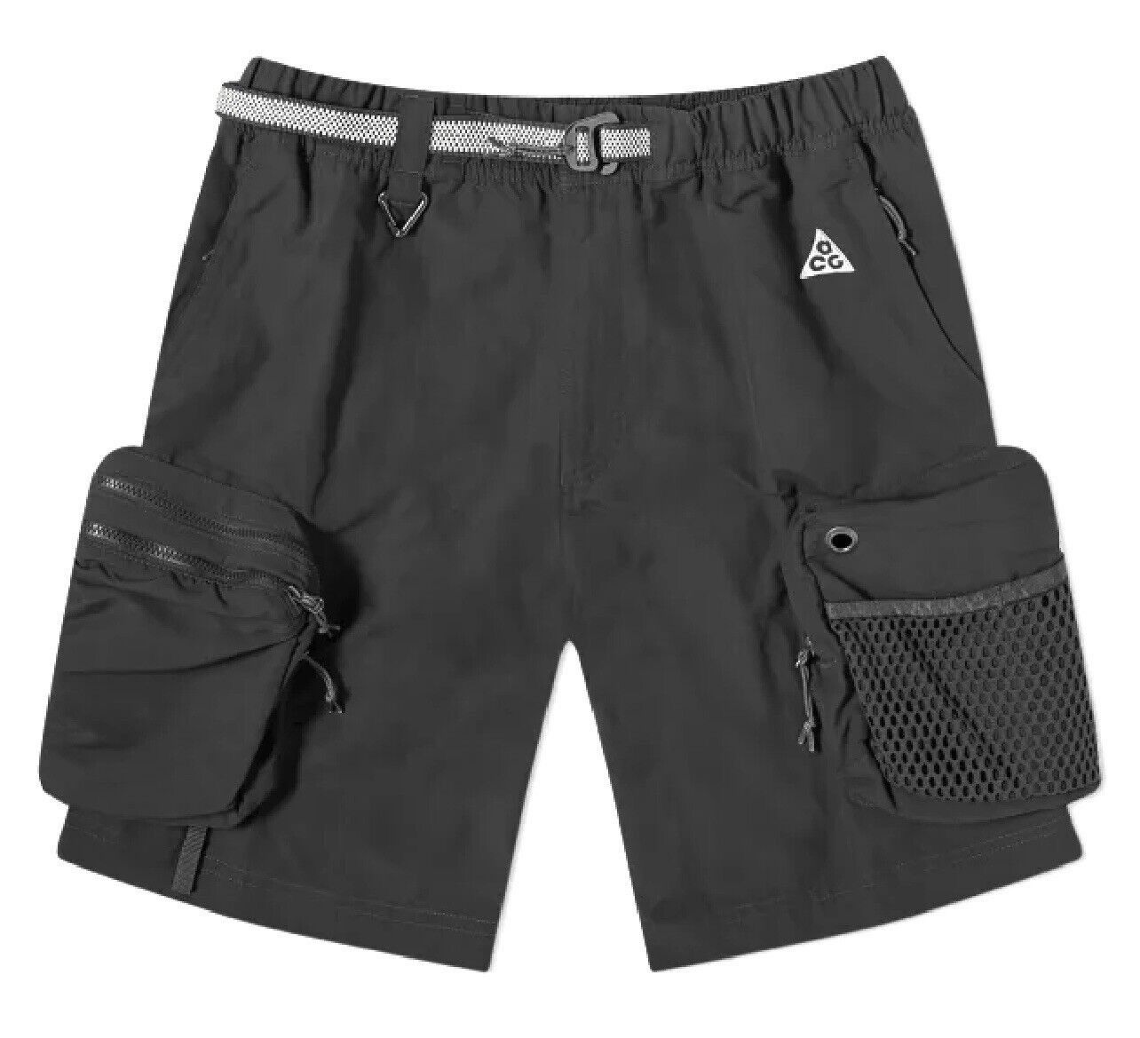 Snowgrass Water Repellent Nylon Cargo Shorts Mens Size S