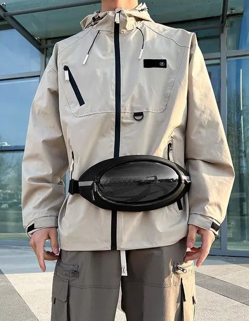 Other Clear Panel Waist Bag - See-Through Design Size ONE SIZE - 8 Thumbnail