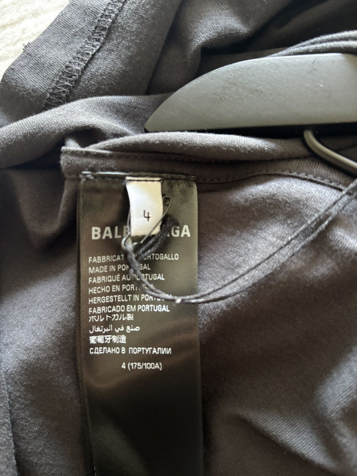 Balenciaga BALENCIAGA OPTICAL GRAPHIC T-SHIRT Size US XL / EU 56 / 4 - 11 Thumbnail