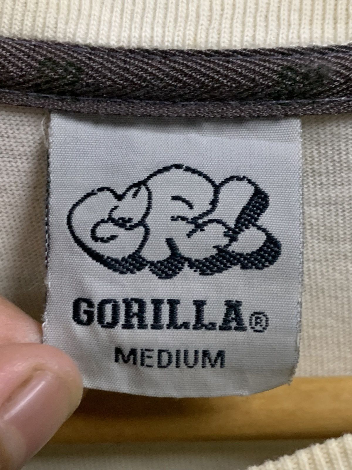 Japanese Brand × Vintage Vintage Gorilla t-shirt Size US M / EU 48-50 / 2 - 9 Thumbnail
