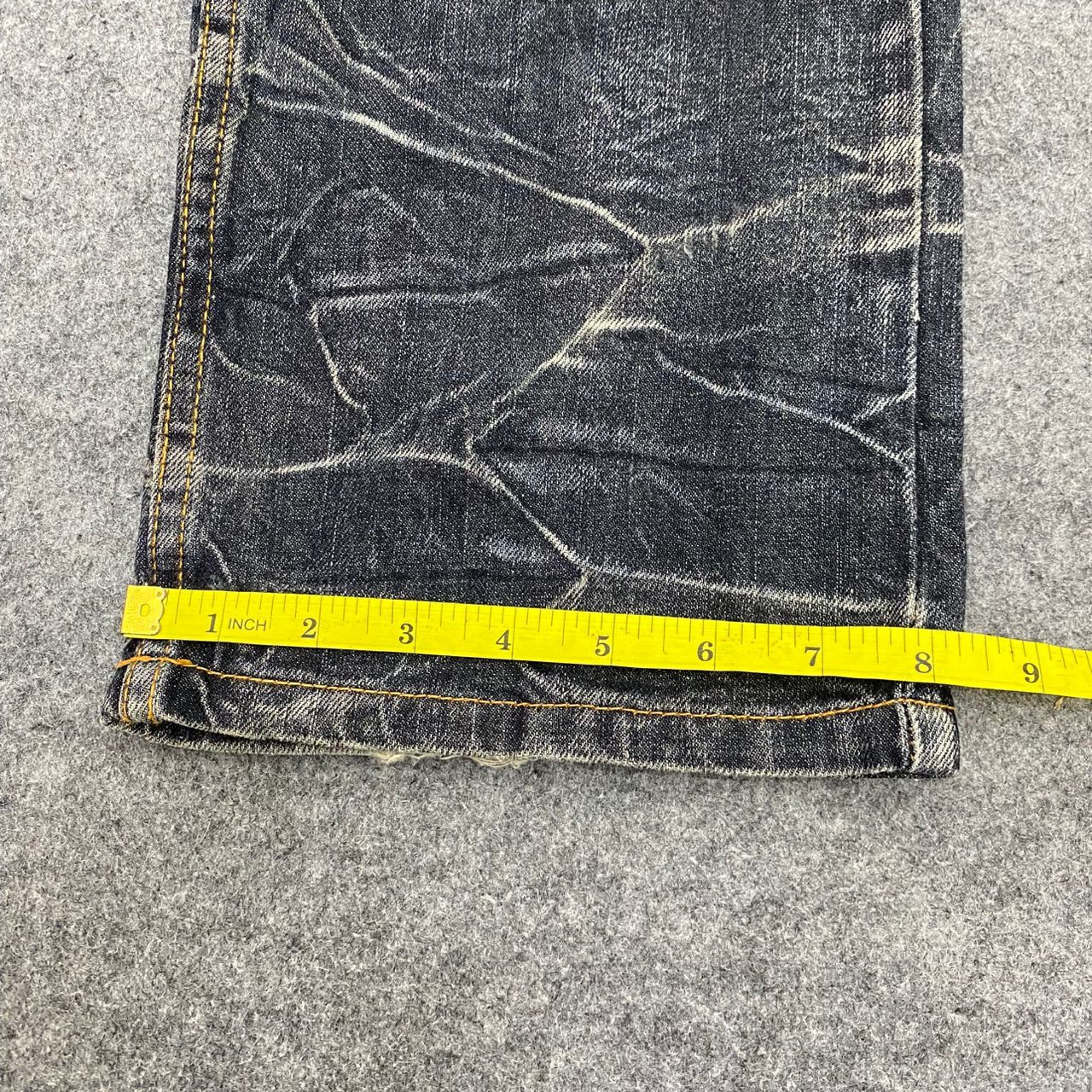 If Six Was Nine 💥Best Offer💥 Nylaus Clothing Double Waist Distressed Denim Size US 32 / EU 48 - 6 Thumbnail