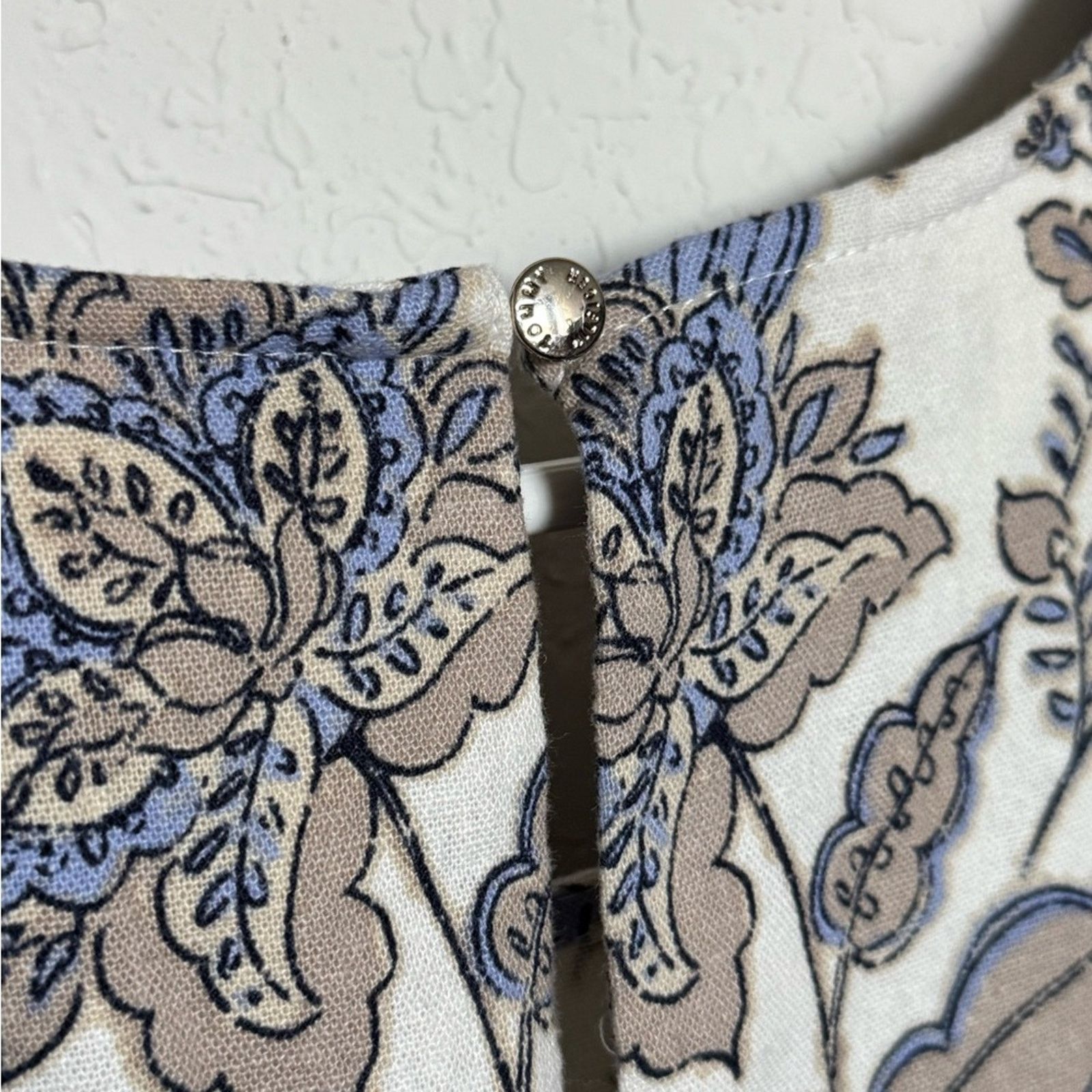 Tommy Hilfiger Tommy Hil. Floral Sleeveless Paisley L Dress Size L / US 10 / IT 46 - 5 Thumbnail