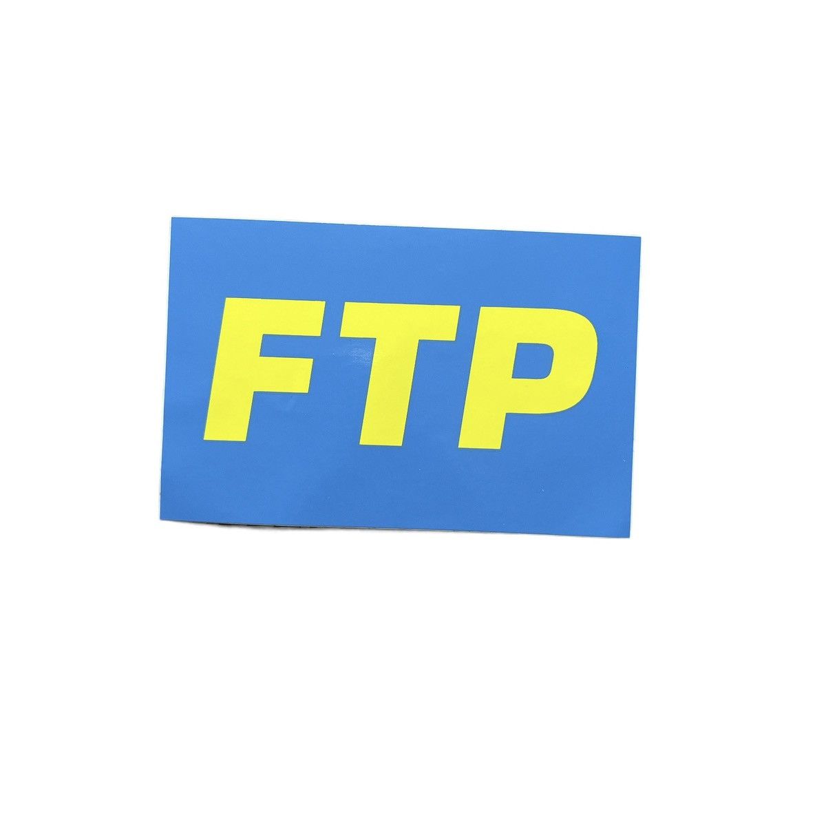 Fuck The Population × Stickers FTP Blue Logo Sticker | Grailed