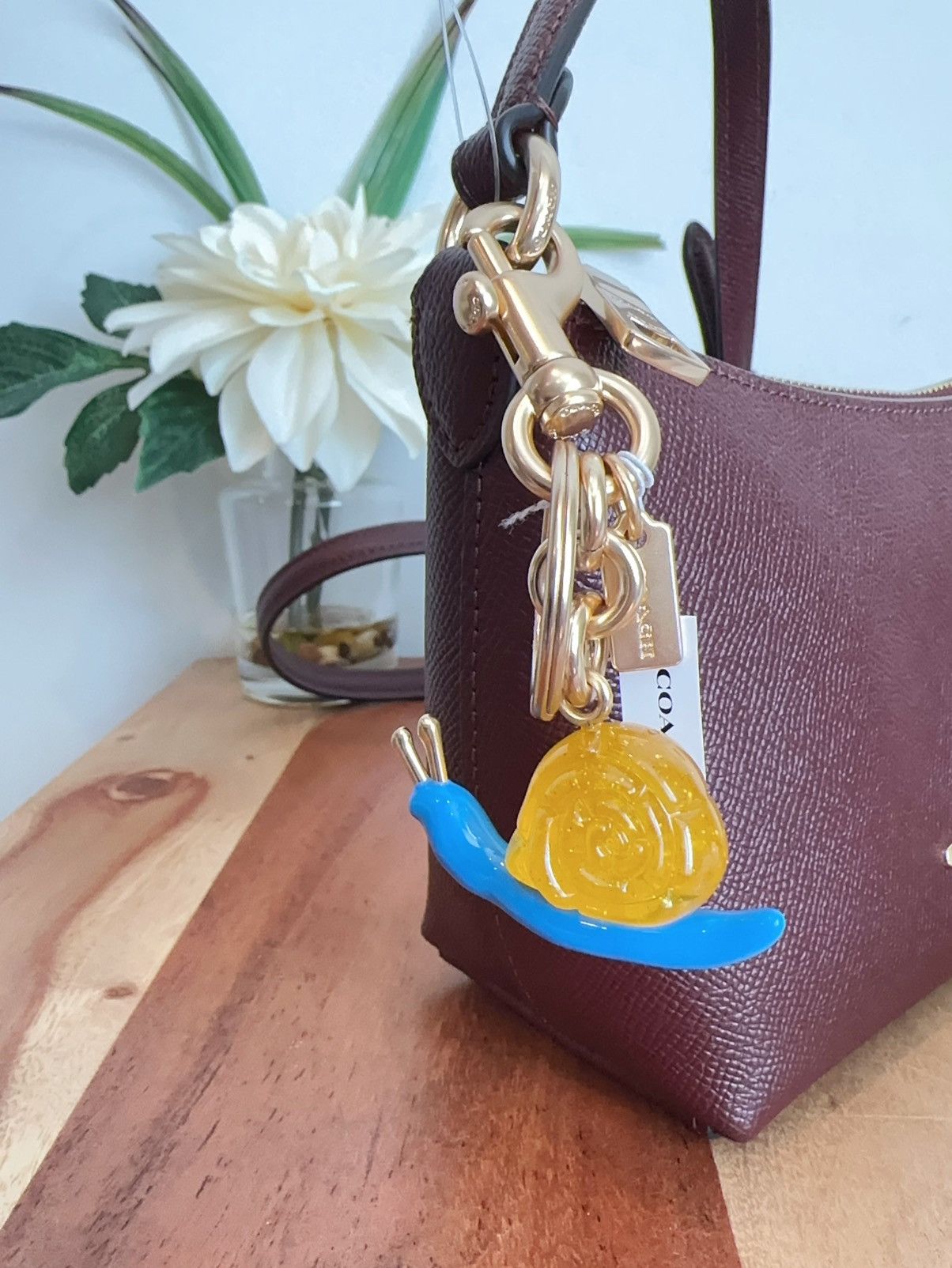 Coach NWT Coach X Observed By Us Snail Bag Charm Size ONE SIZE - 6 Thumbnail
