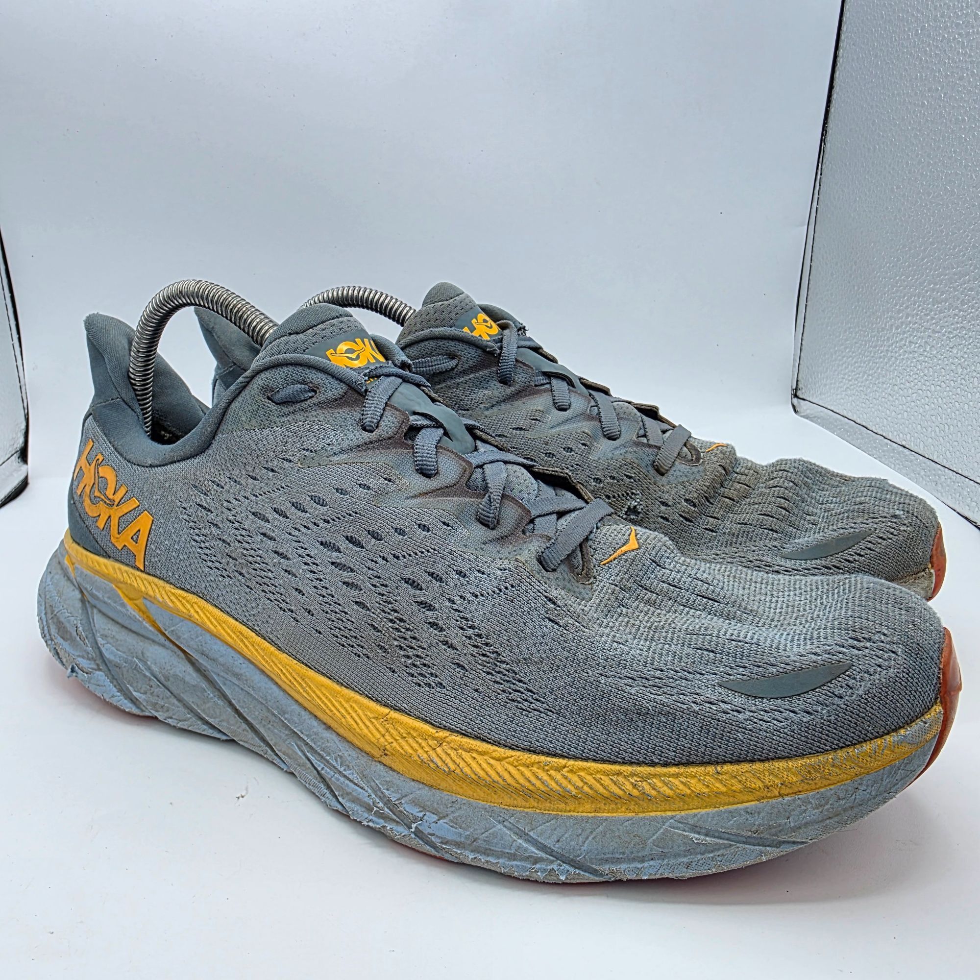 Hoka Hoka One One Clifton 8 Mens Size 11 Goblin Blue Mountain Spr Size US 11 / EU 44 - 1 Thumbnail