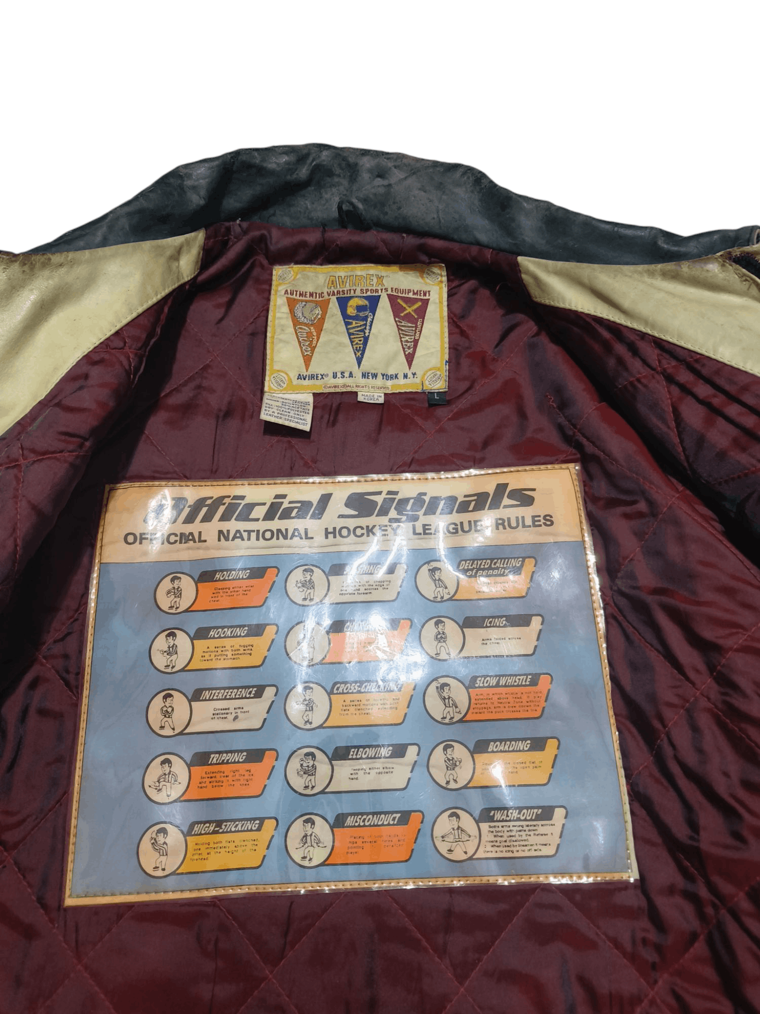 Avirex SUPER RARE! Vintage AVIREX Hip Hop Rap Iconic Leather Jacket Size US L / EU 52-54 / 3 - 5 Thumbnail