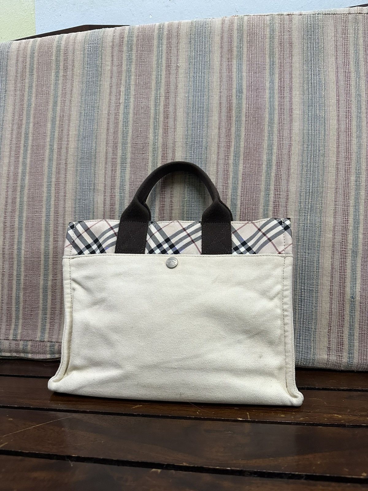 Burberry Burberry Blue Label Mini Tote Bag Size ONE SIZE - 6 Thumbnail