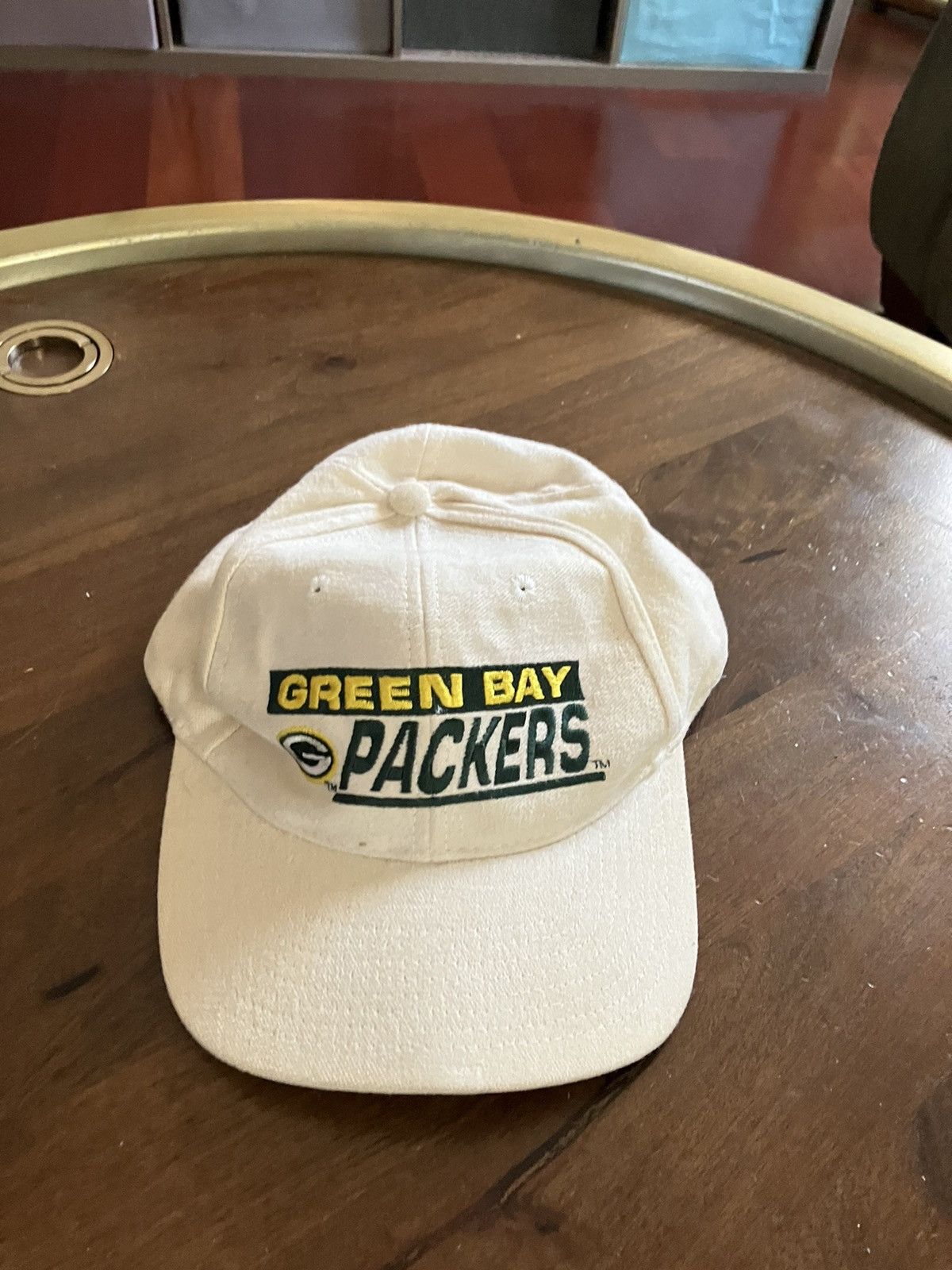 Vintage 90's Green Bay Packers Logo 7 Splash Snapback Cap Hat RARE NFL  Proline