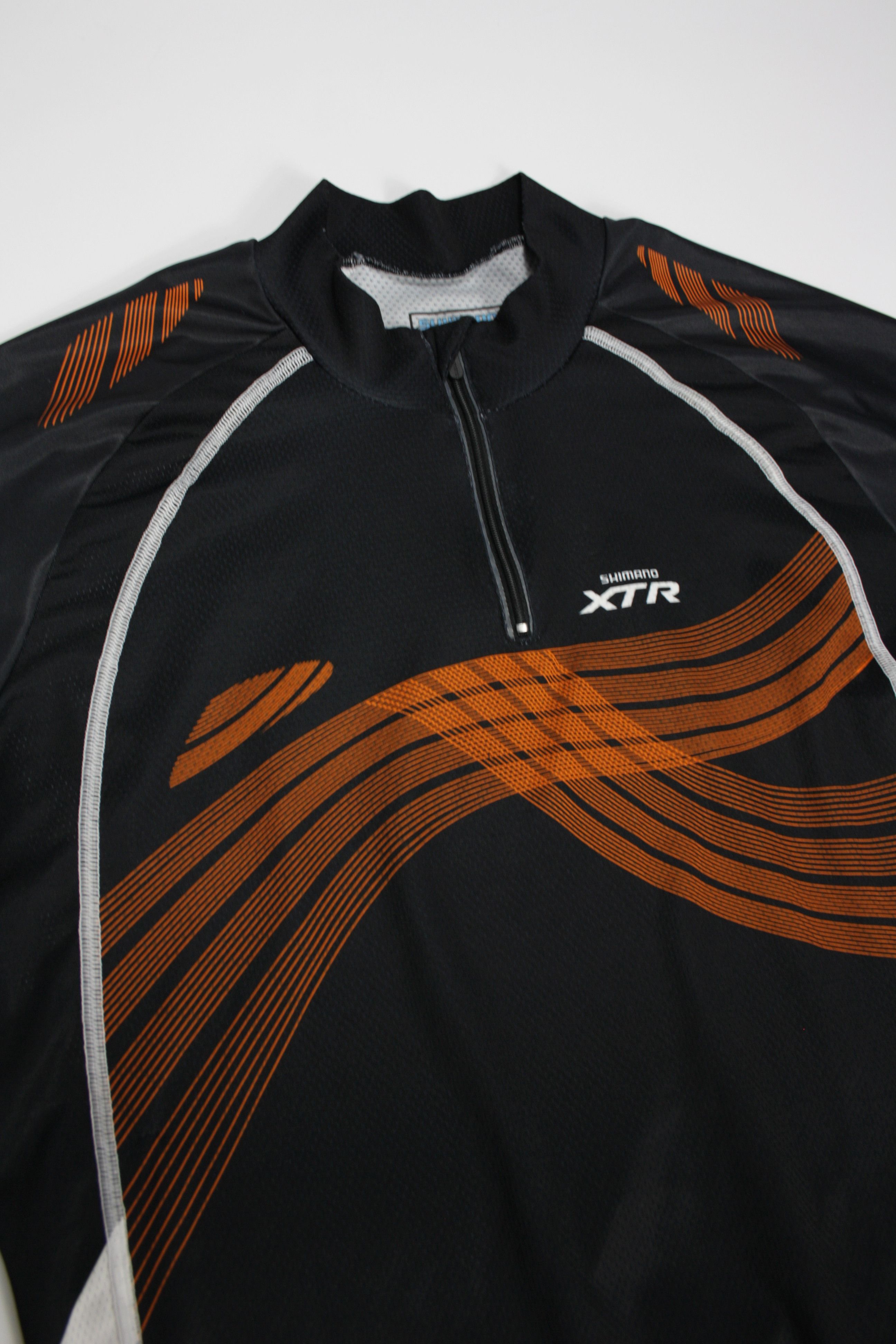 Japanese Brand × Vintage Shimano XTR 00s Vintage Zip Cycling Sample Jersey Shirt Size US L / EU 52-54 / 3 - 2 Thumbnail