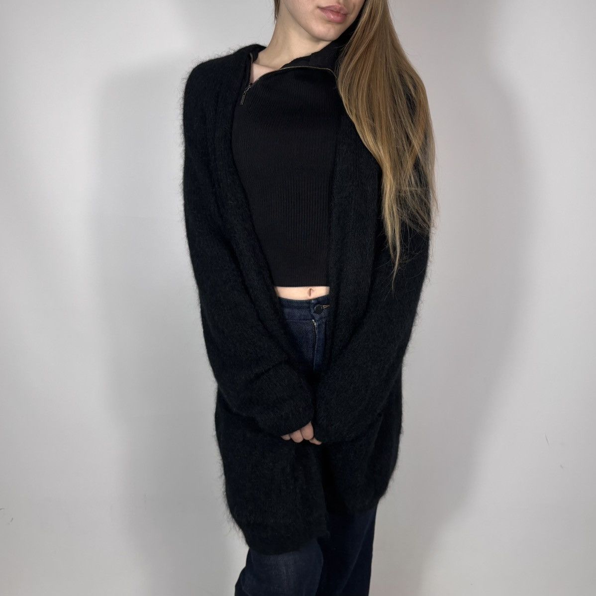 By Malene Birger Vintage Y2K BY MALENE BIRGER Mohair Wool Cardigan Luxury Size M / US 6-8 / IT 42-44 - 1 Thumbnail