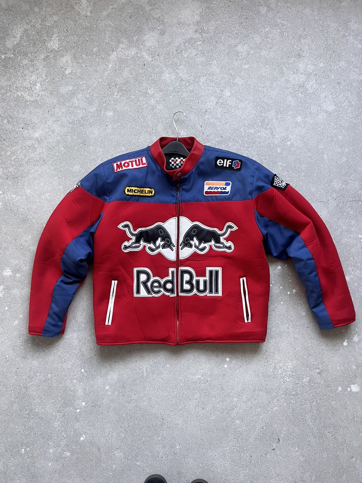 Red Bull × Vintage Vintage Red Bull Racing Jacket NASCAR Size US XL / EU 56 / 4 - 1 Thumbnail