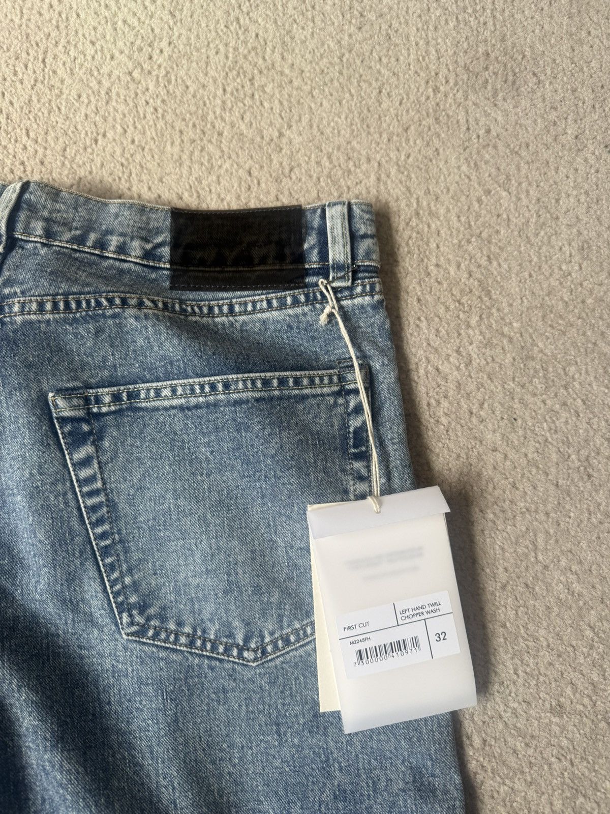 Our Legacy First Cut Left Hand Twill Chopper Wash Size US 32 / EU 48 - 7 Thumbnail