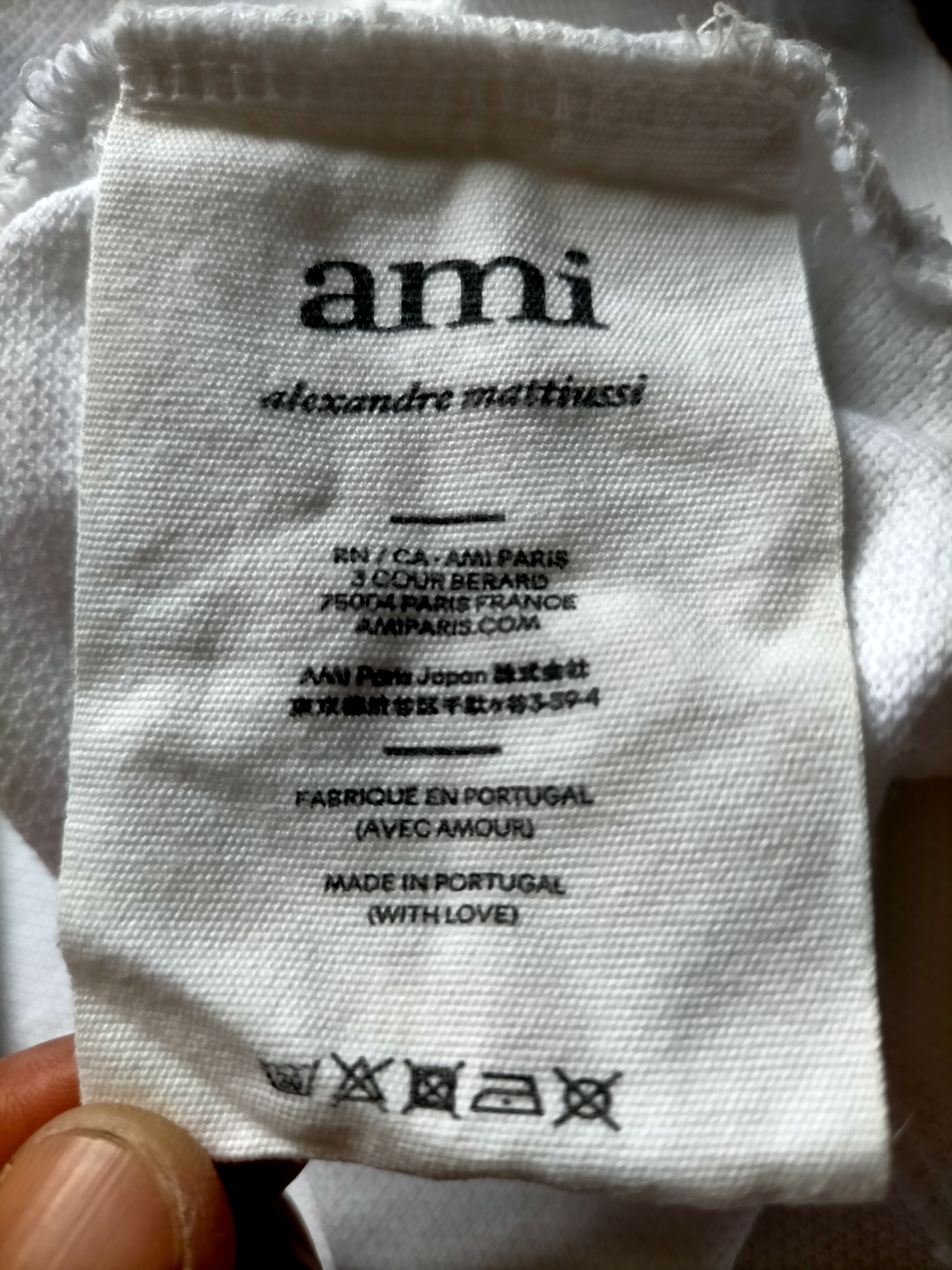 AMI AMI embroiderd logo polo shirt Size US L / EU 52-54 / 3 - 10 Thumbnail