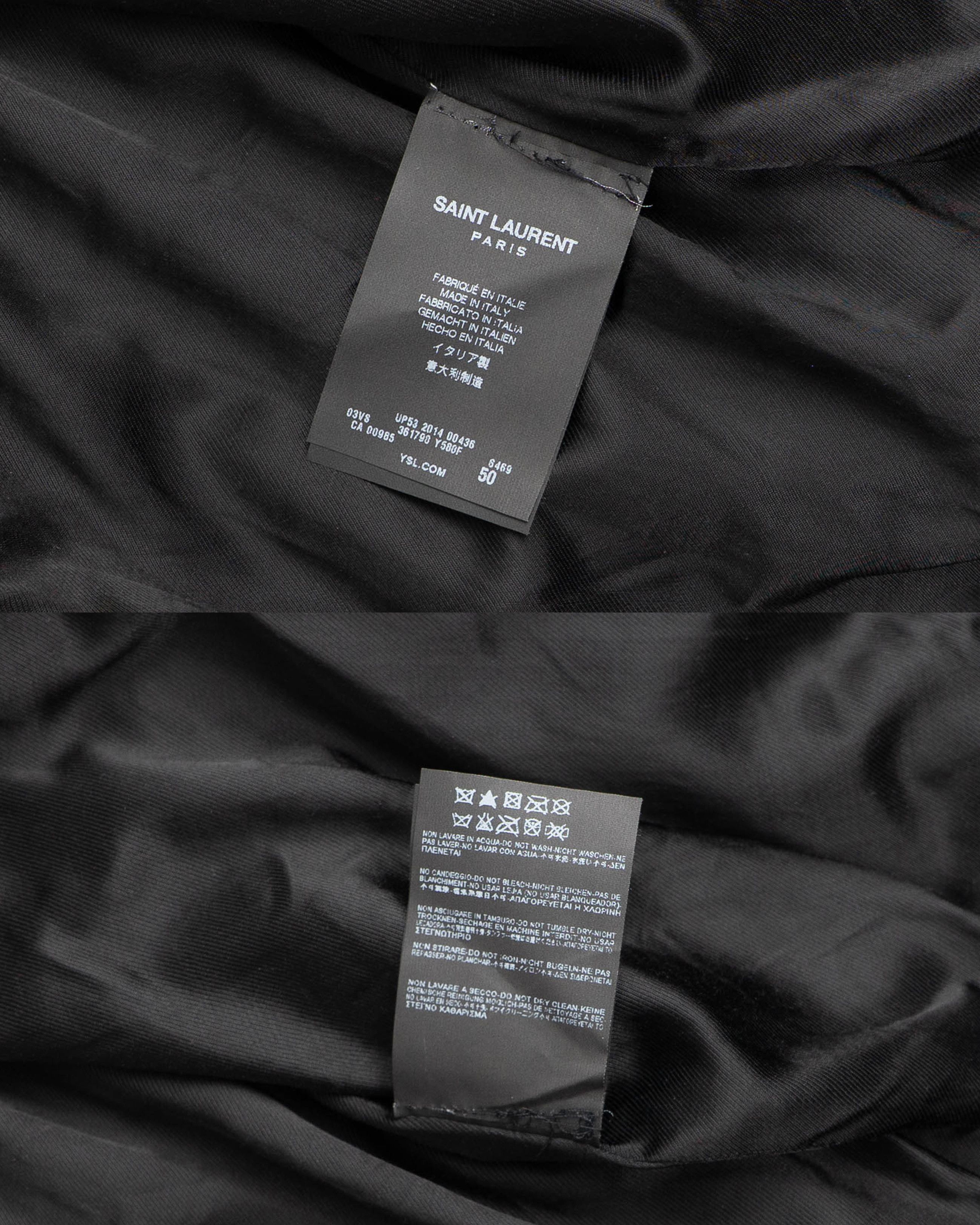 Saint Laurent Paris (50) Red Cheetah Teddy Jacket (FW14) Size US L / EU 52-54 / 3 - 3 Thumbnail
