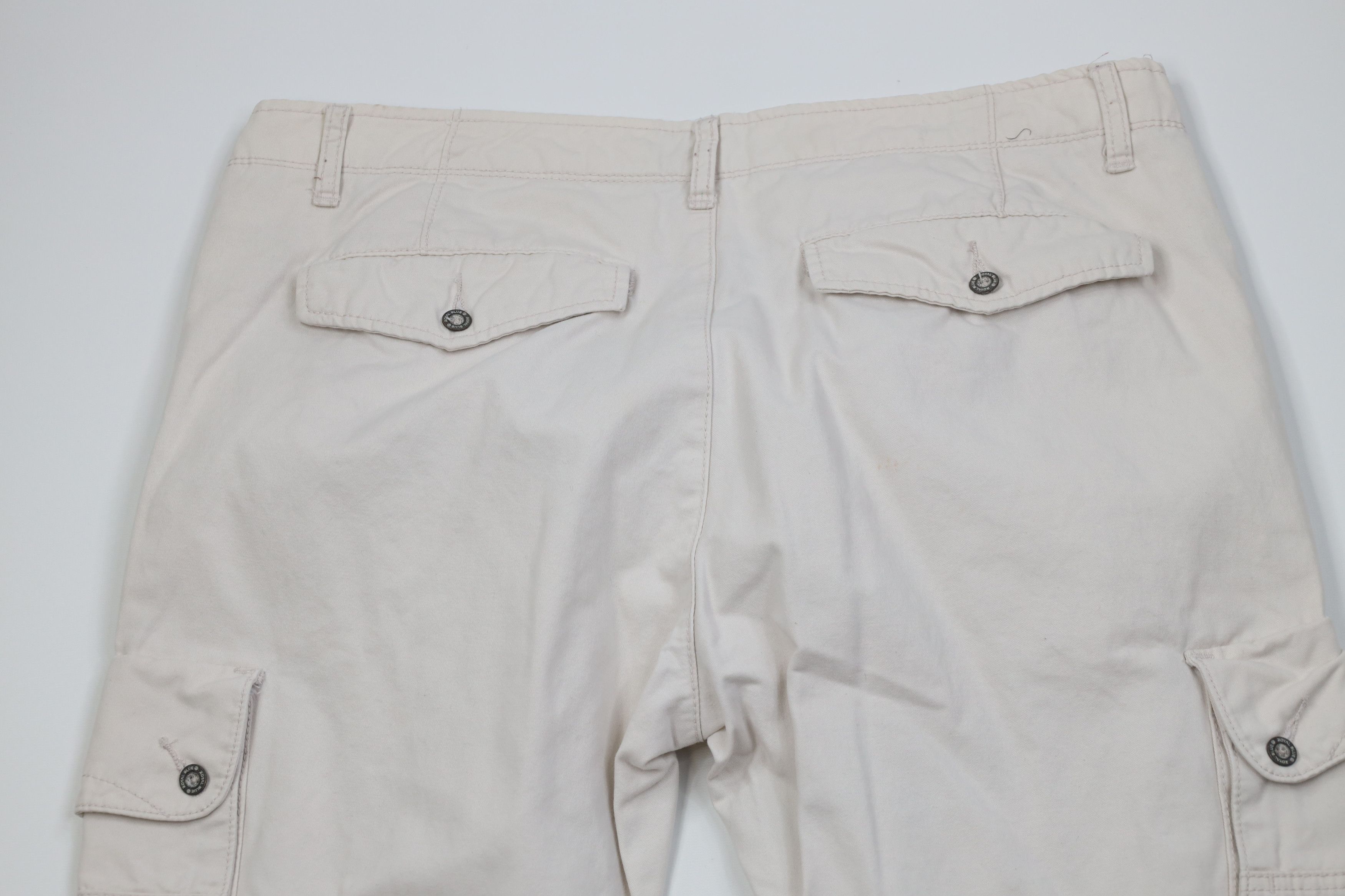 Vintage Vintage Y2K Streetwear Double Knee Cargo Pants Beige Size US 38 / EU 54 - 13 Thumbnail