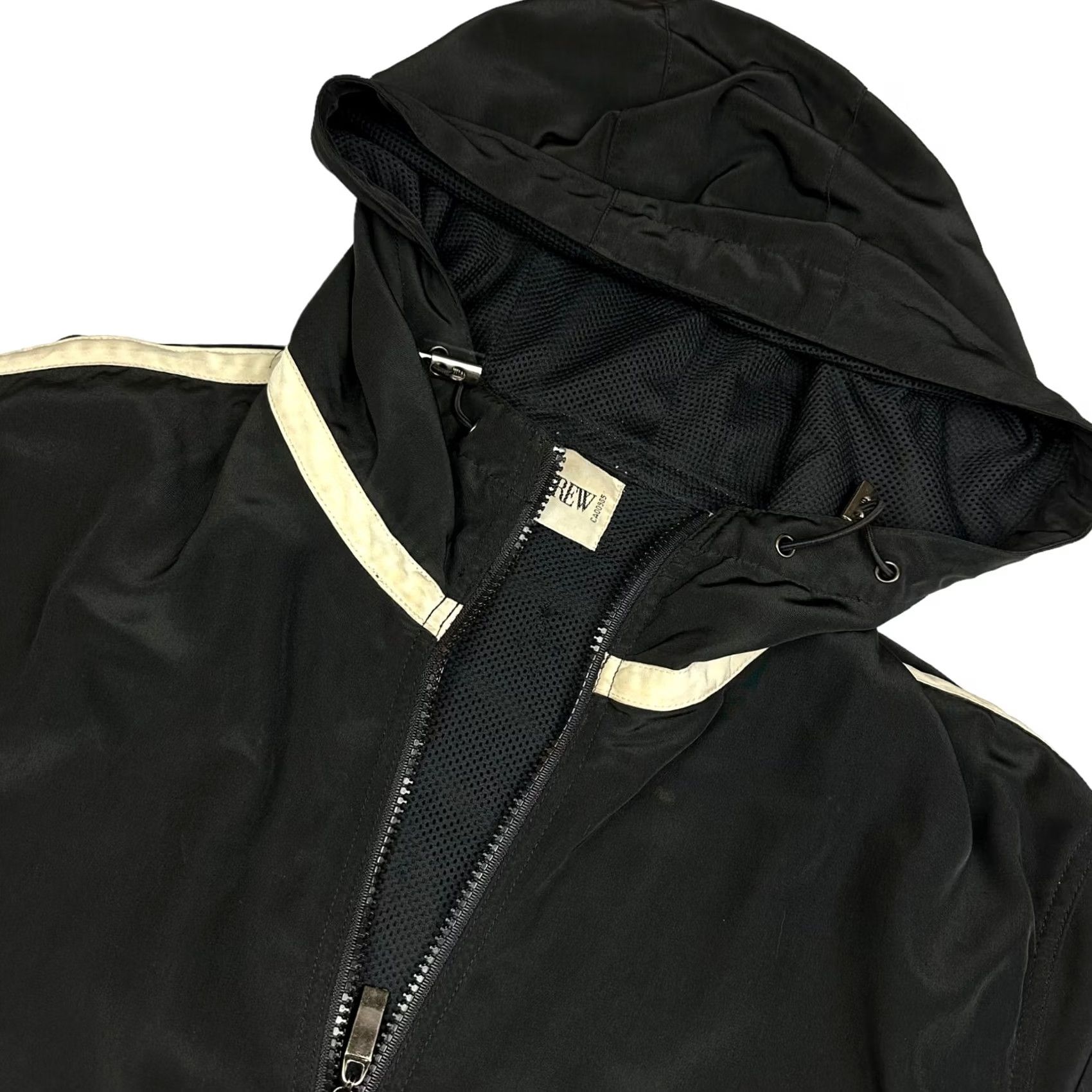 Holt Renfrew VINTAGE Holt Renfrew Men Jacket Windbreaker Hooded Full Zip Nylon Black Medium Size US M / EU 48-50 / 2 - 2 Thumbnail