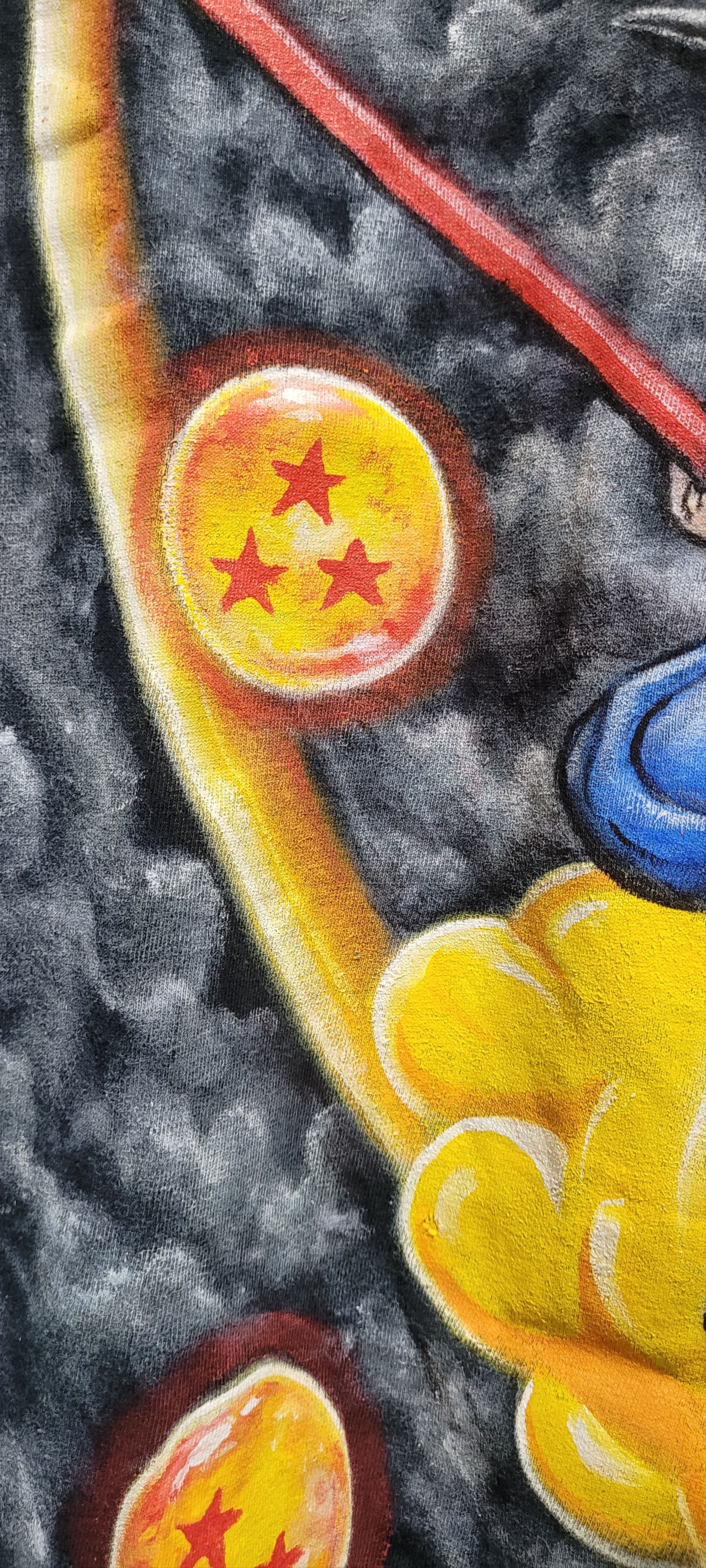 Anime RARE Anime Dragon Ball Z Kid Goku Hand Painting 1 Of 1 Size US XL / EU 56 / 4 - 5 Thumbnail