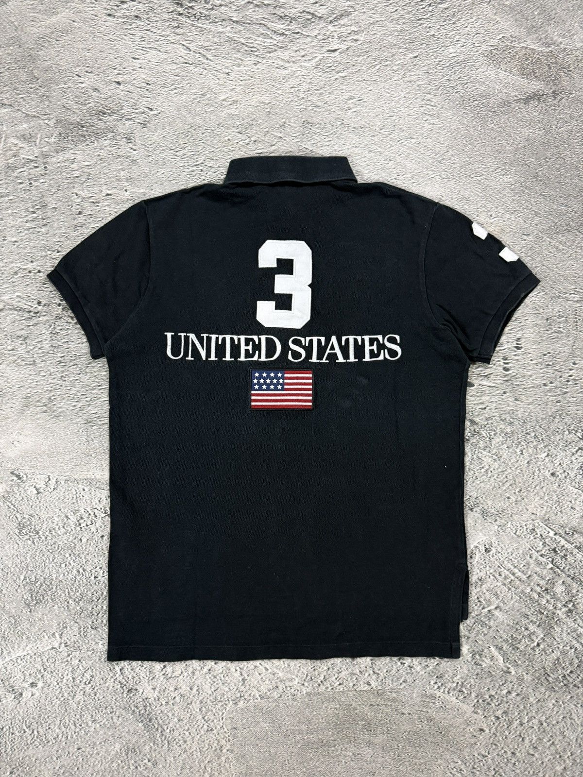 Ralph Lauren Chief Keef Polo Ralph Lauren USA black Polo t-shirt big pony Size US M / EU 48-50 / 2 - 6 Thumbnail