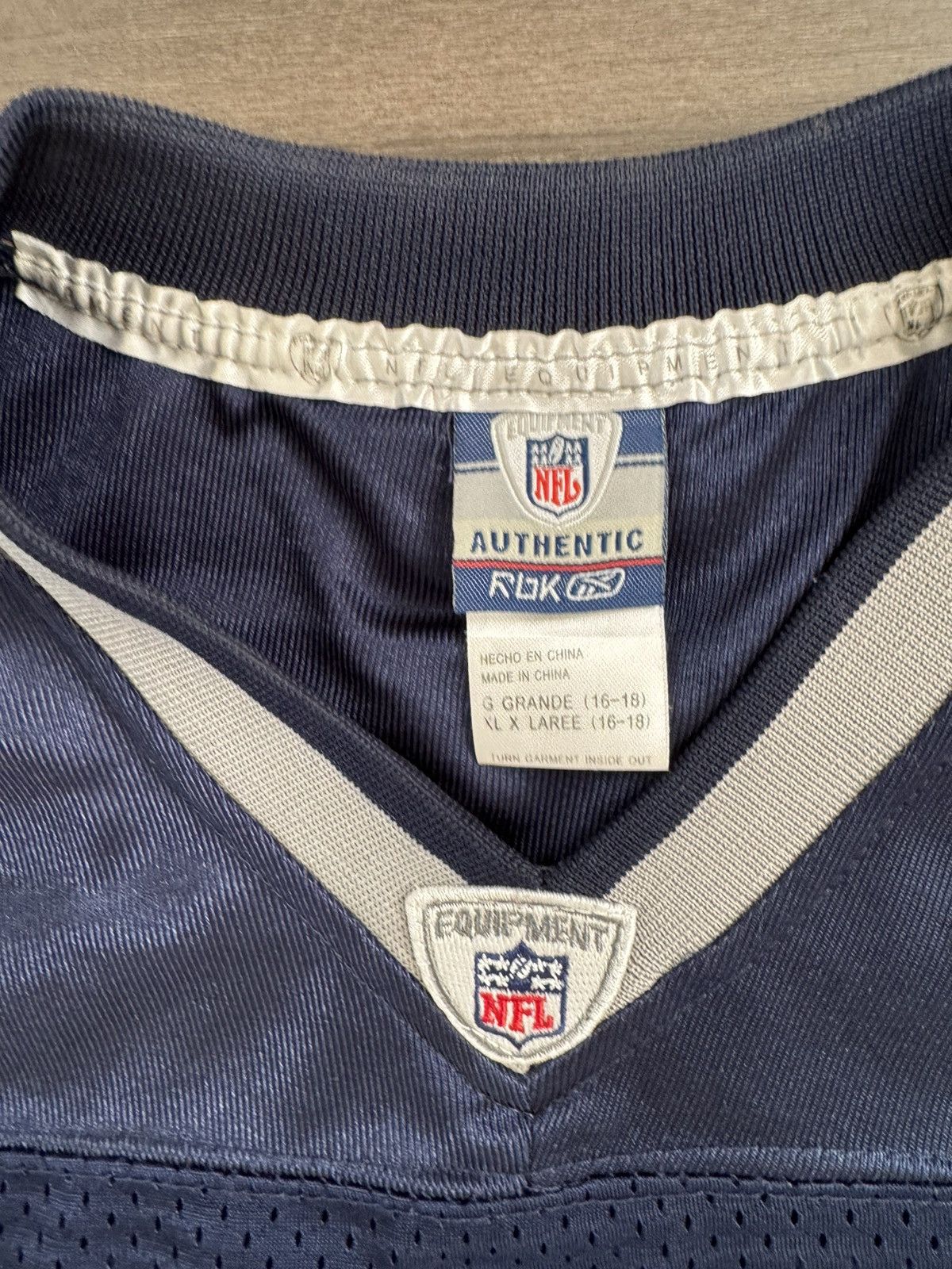 Reebok Wes Welker New England Patriots Reebok Jersey Youth XL 18/20 Size US XL / EU 56 / 4 - 4 Thumbnail
