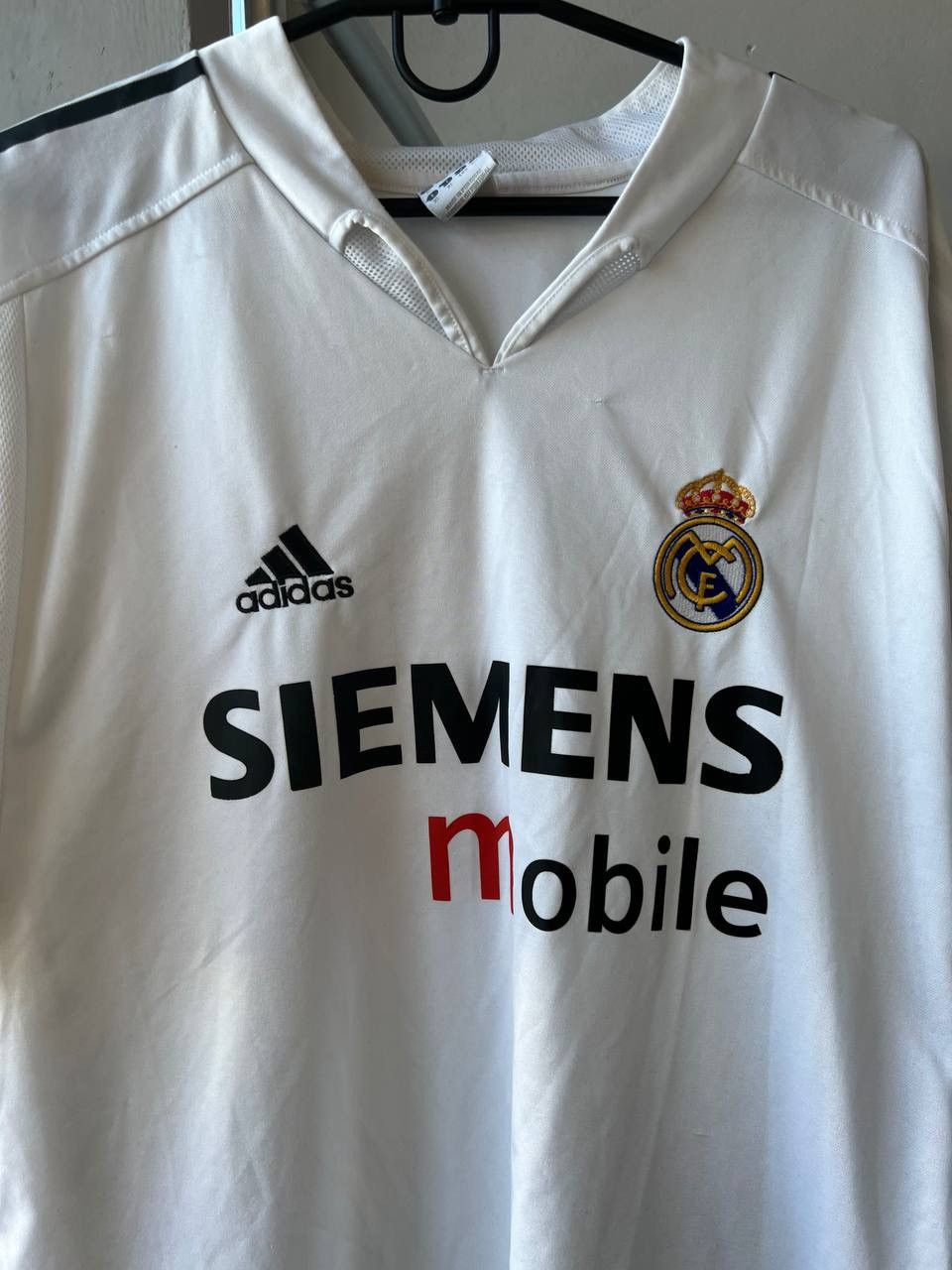 Vintage 2004/05 REAL MADRID HOME RARE SOCCER JERSEY SHIRT ADIDAS Size US XL / EU 56 / 4 - 4 Thumbnail