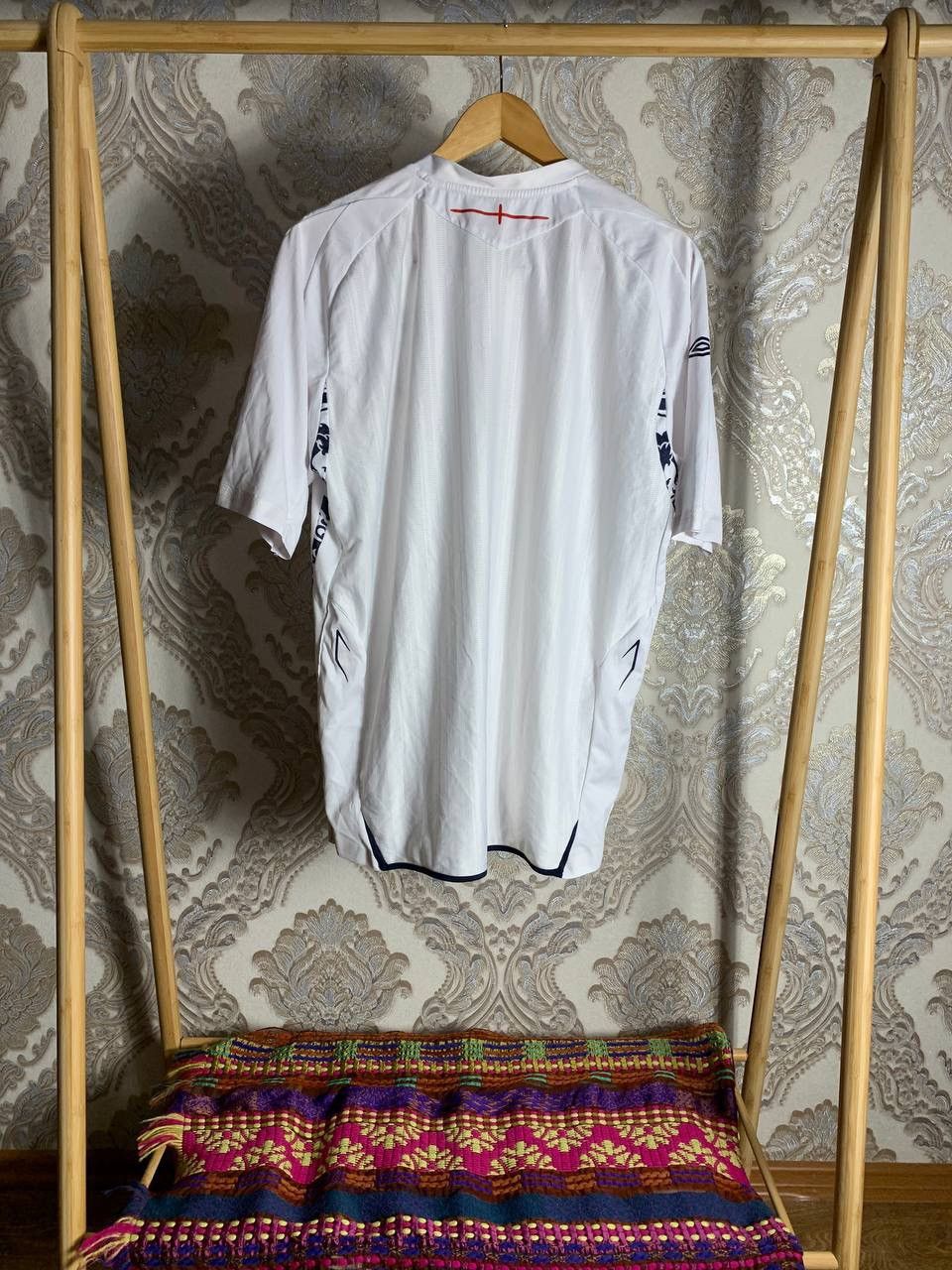 Umbro × Vintage VERY RARE UMBRO ENGLAND RETRO SOCCER JERSEY BLOKECORE Y2K Size US XL / EU 56 / 4 - 8 Thumbnail
