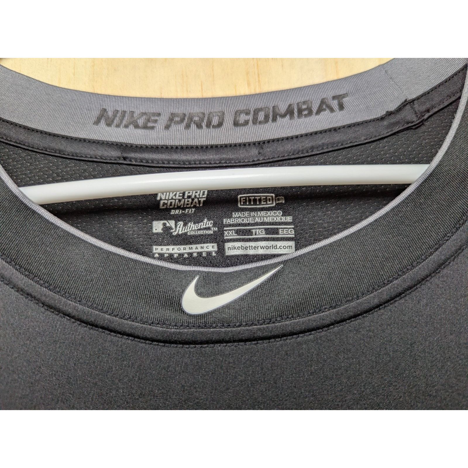 Nike Nike Pro Combat Men's XXL Arizona Diamondbacks Black MLB Size US XXL / EU 58 / 5 - 4 Thumbnail