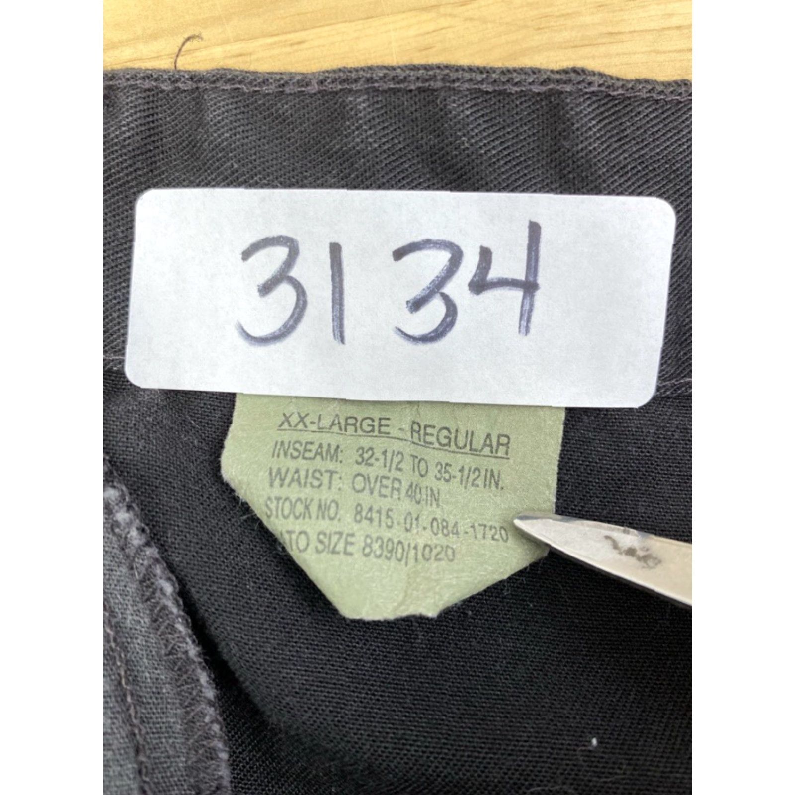 Vintage VINTAGE Black Tactical Cargo Utility Army Pants 2XL Size US 39 - 5 Thumbnail