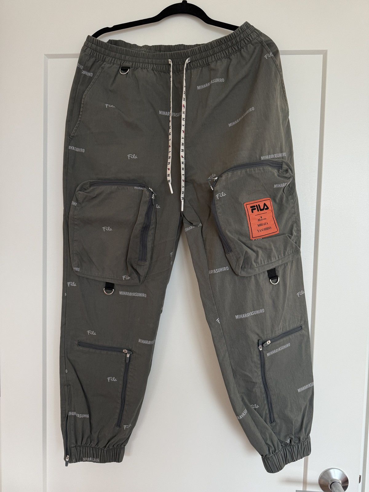 Fila × Maison MIHARA YASUHIRO FILA x MIHARA YASUHIRO Cargo Track Pants Size 2XL Size US 38 / EU 54 - 2 Thumbnail