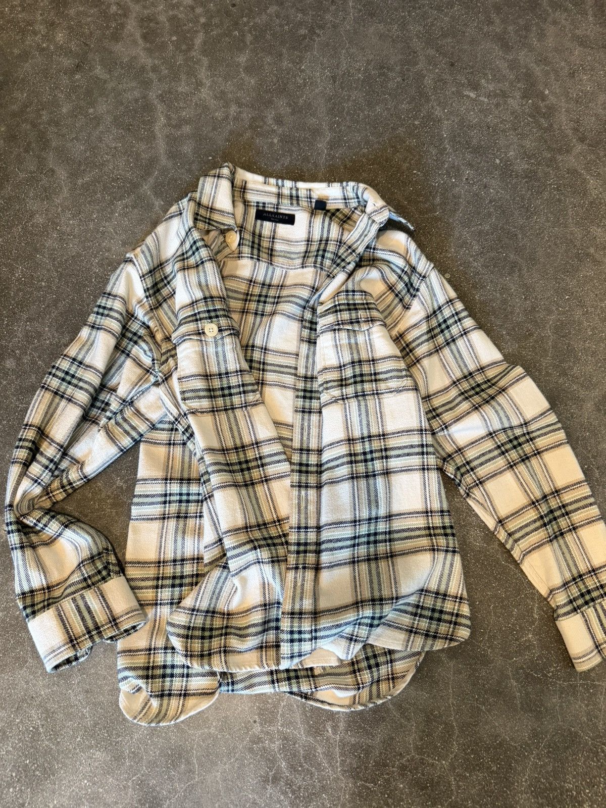 Allsaints AllSaints Flannel Size US S / EU 44-46 / 1 - 1 Thumbnail