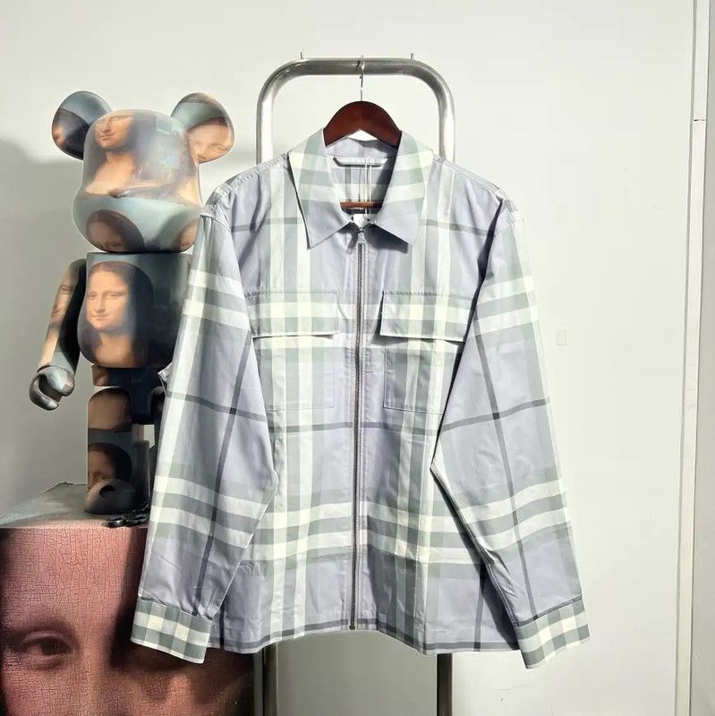 Burberry Burberry Blue Men's Outerwear Jacket Size US XL / EU 56 / 4 - 1 Thumbnail