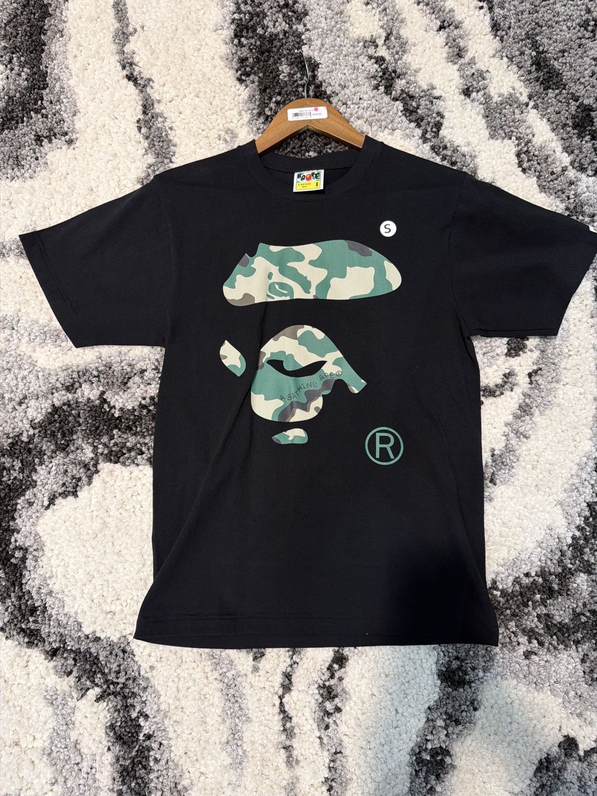 Bape Bape Camo Head Size-S Brand New Quick Shipping Size US S / EU 44-46 / 1 - 1 Thumbnail