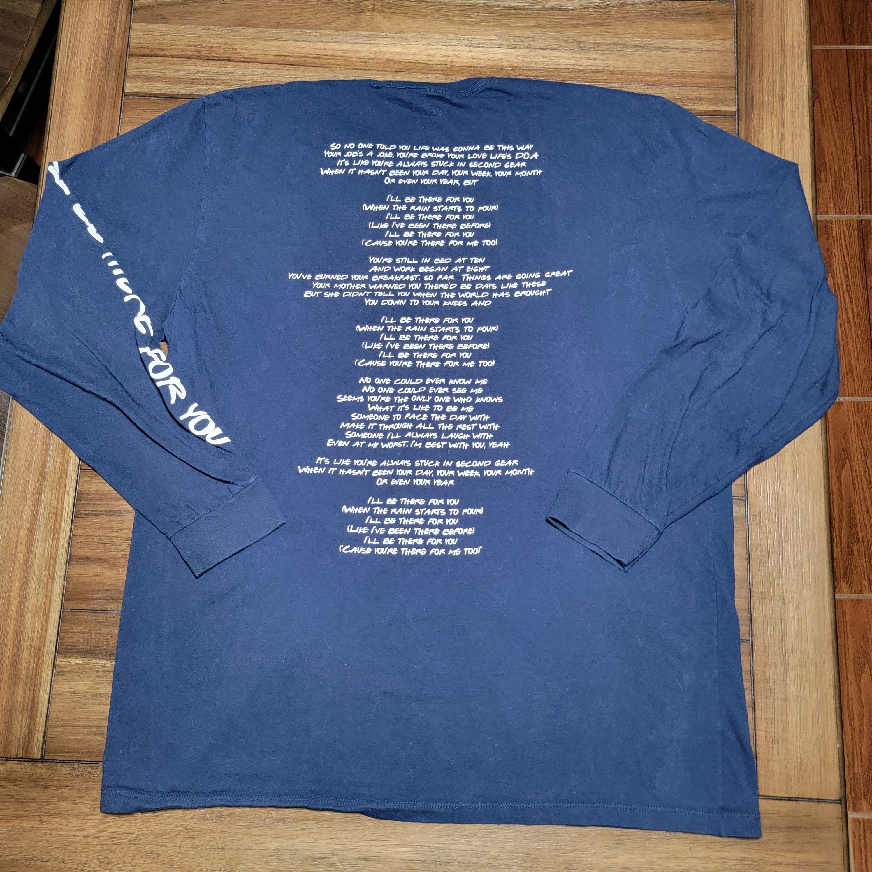 Other BoxLunch LS Unisex Tee Friends Theme Song - Size XL Size XL / US 12-14 / IT 48-50 - 4 Thumbnail