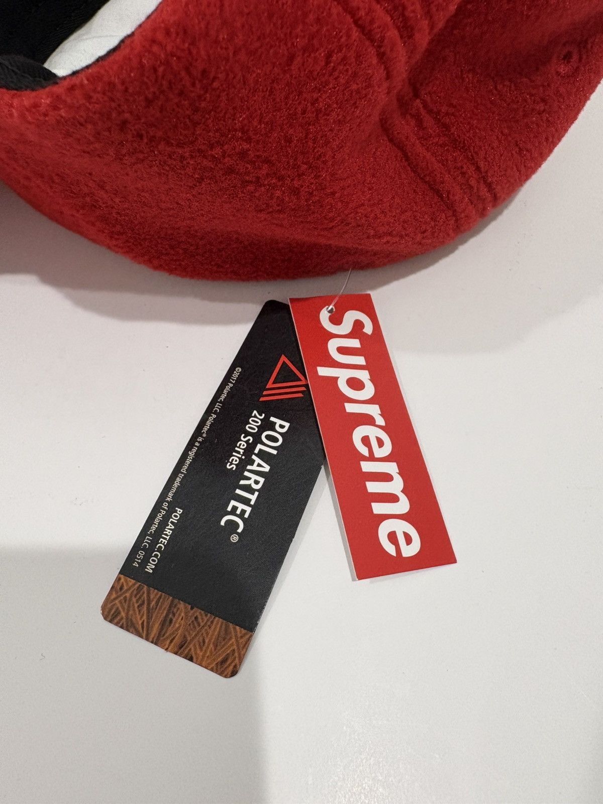 Supreme New w/tags Made in USA Red Supreme Polartec 6 Six panel cap Size ONE SIZE - 6 Thumbnail